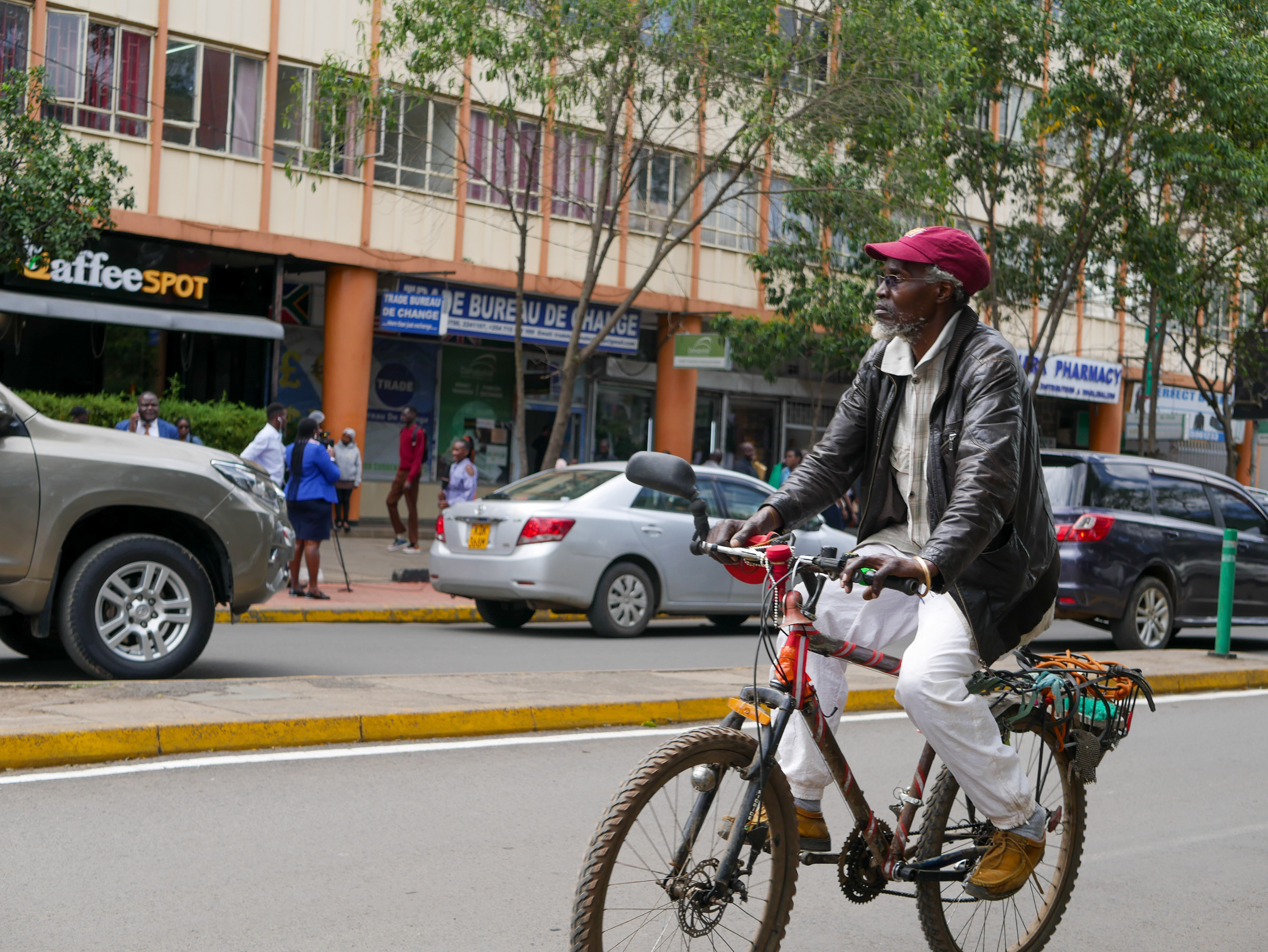 "The cyclist" | Nairobi, Kenya | 2024