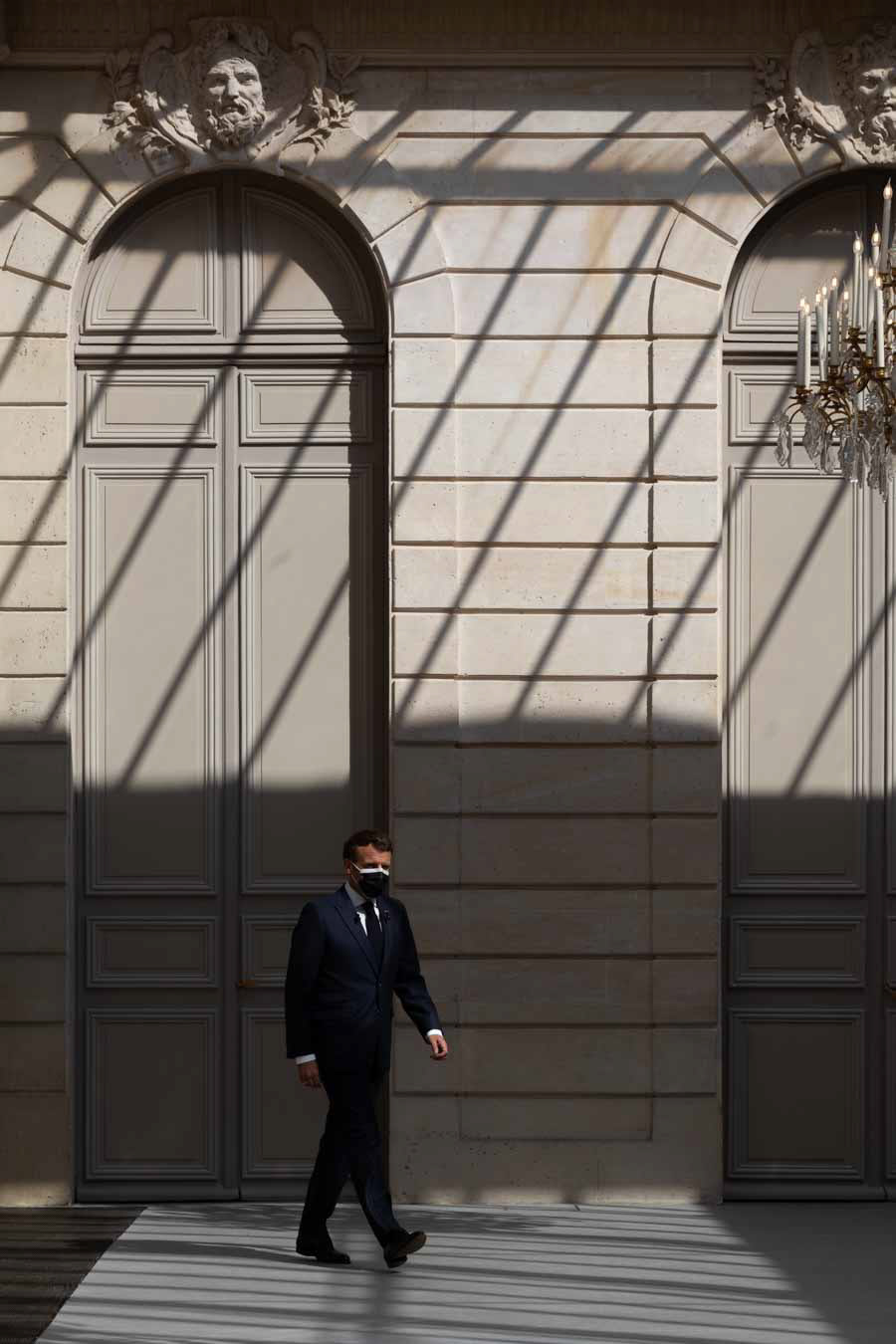 2021-06-10, Emmanuel Macron à la conférence de presse G7-OTAN, Élysée