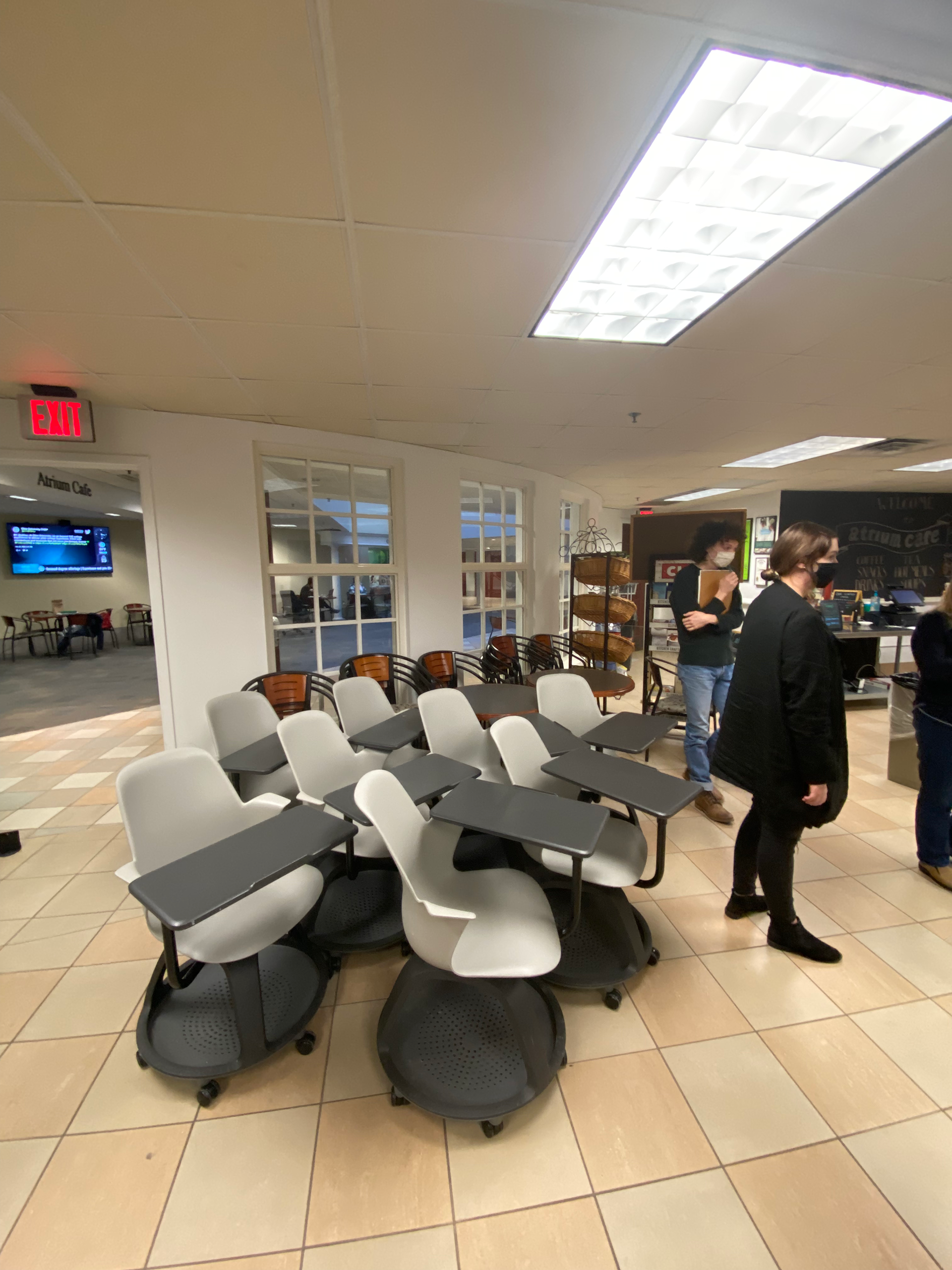 Digital Portfolio of Maellie-Jade Jean-Francois - Atrium Cafe Renovation