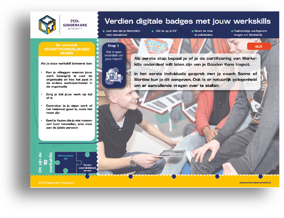 Stap 1: worden Werkskills wel of geen onderdeel van jouw traject?