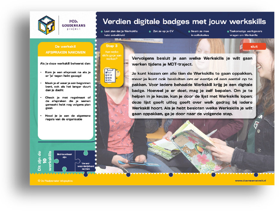 Stap 3: aan welke skills ga je werken?
