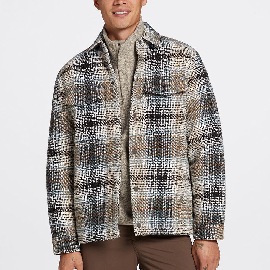 Textural plaid execution in final product