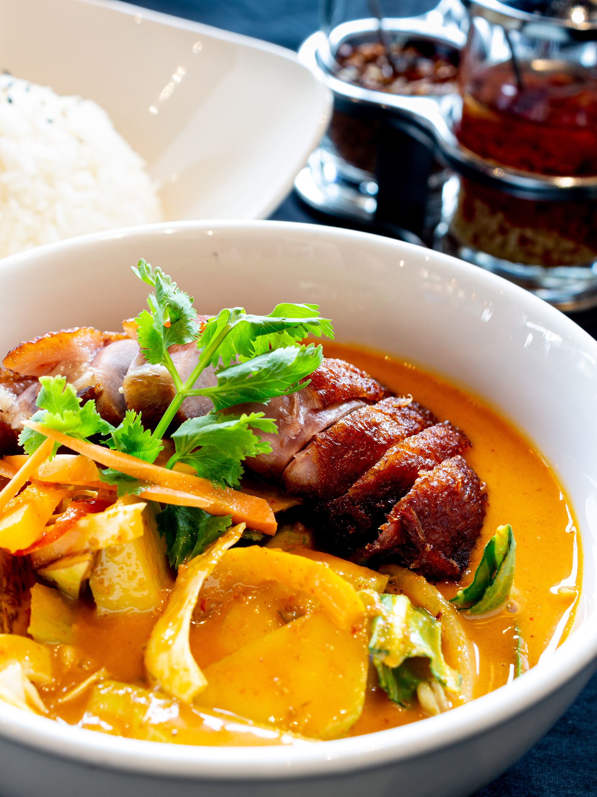 Curry au canard grillé, BeHeroes