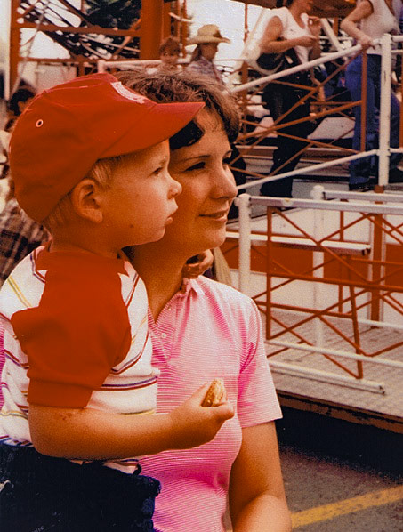 Me and Mom - Devon Days