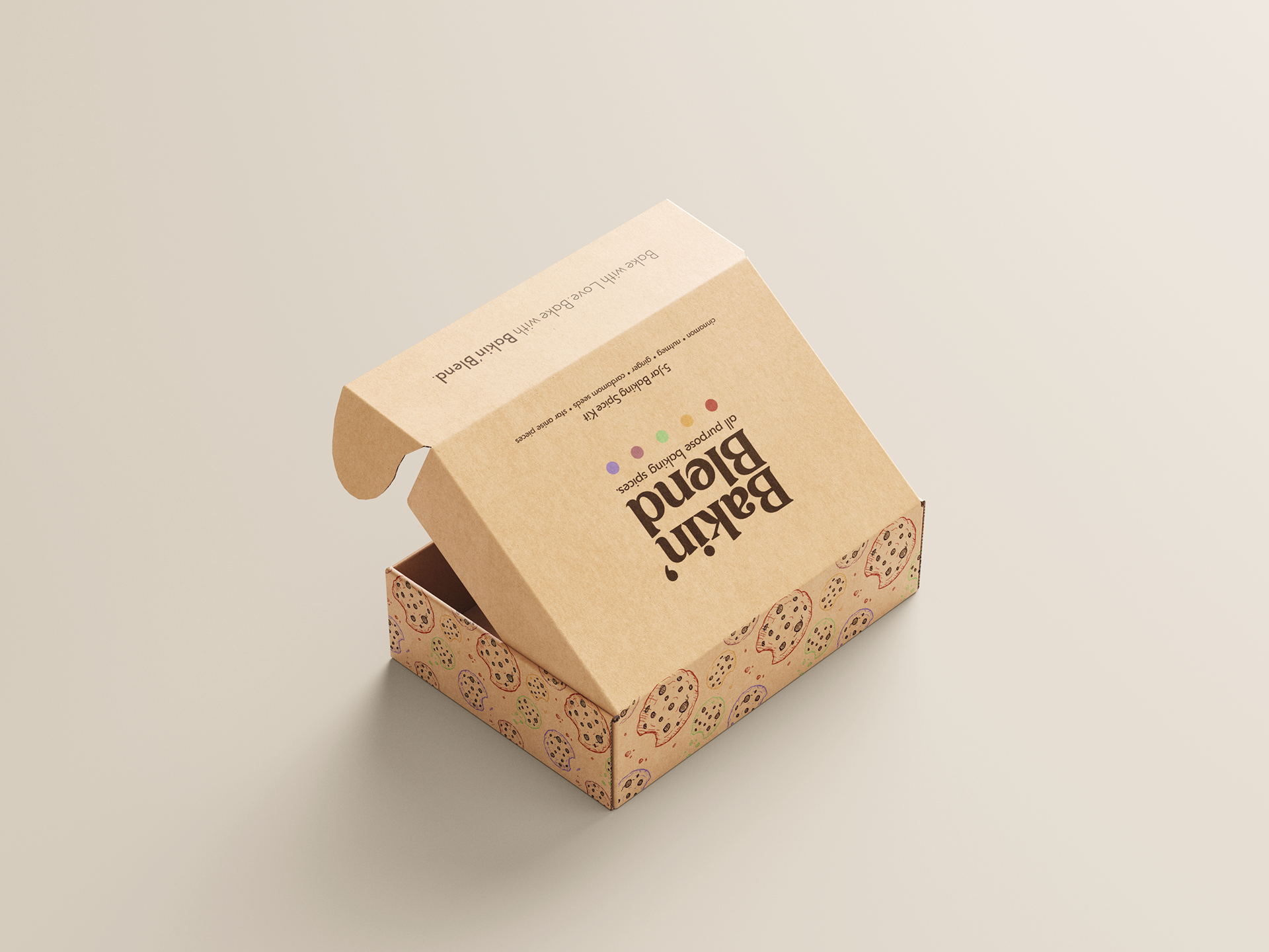 Mailer Box Back/Side View