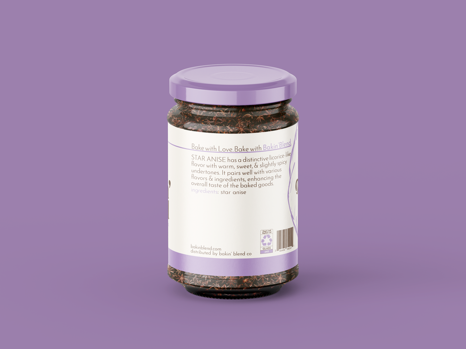 Star Anise Pieces Back