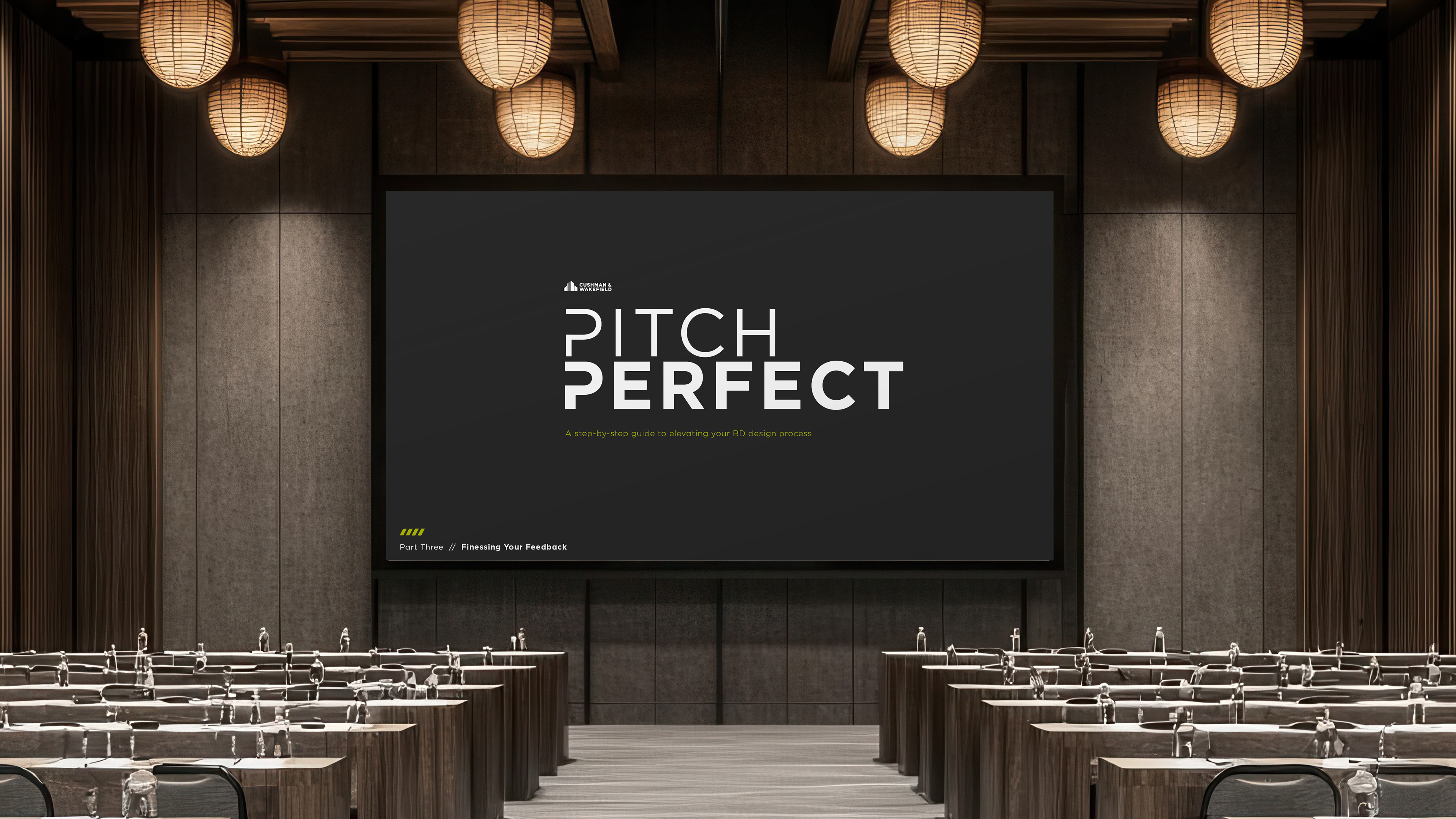 Three part business development training course