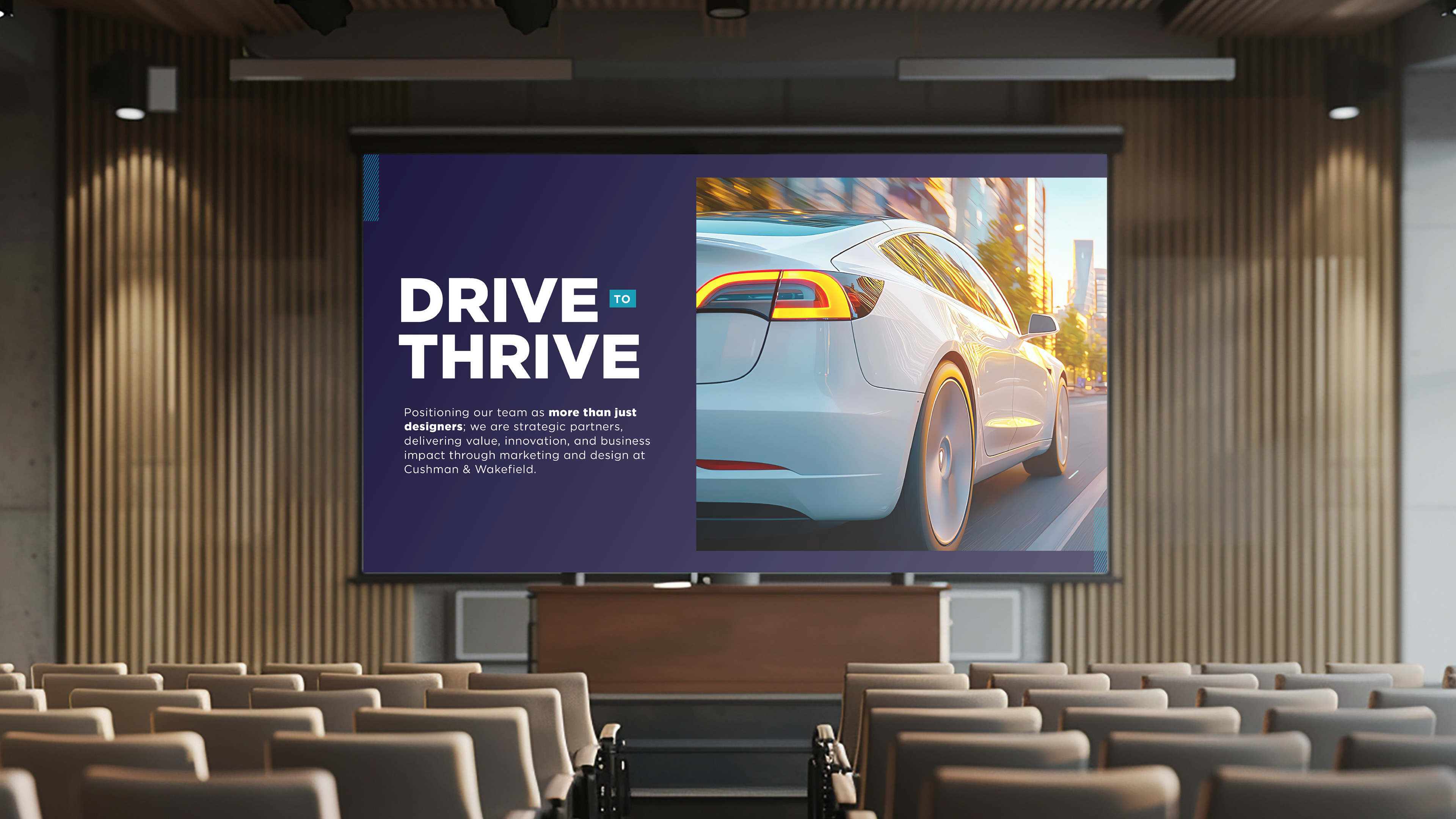 Motivational marketing talk