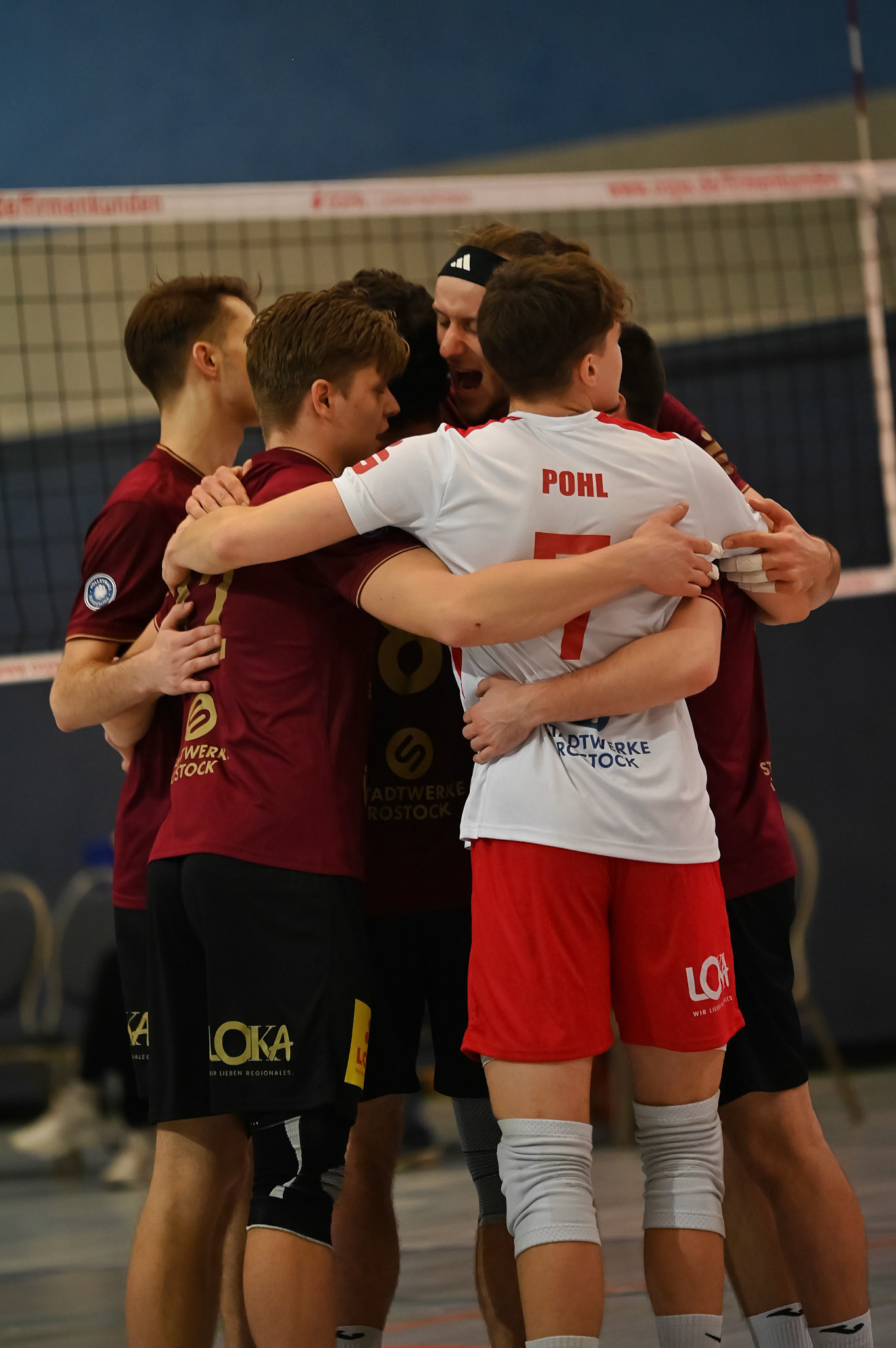 SV Warnemünde vs ETV Hamburg 2. Bundesliga Volleyball