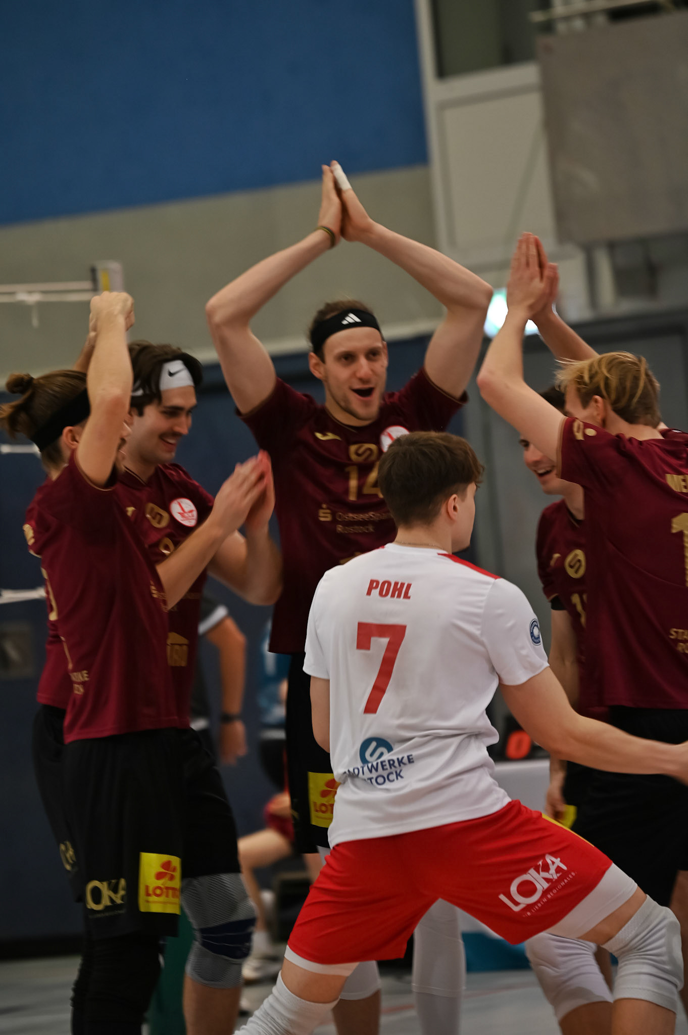 SV Warnemünde vs ETV Hamburg 2. Bundesliga Volleyball