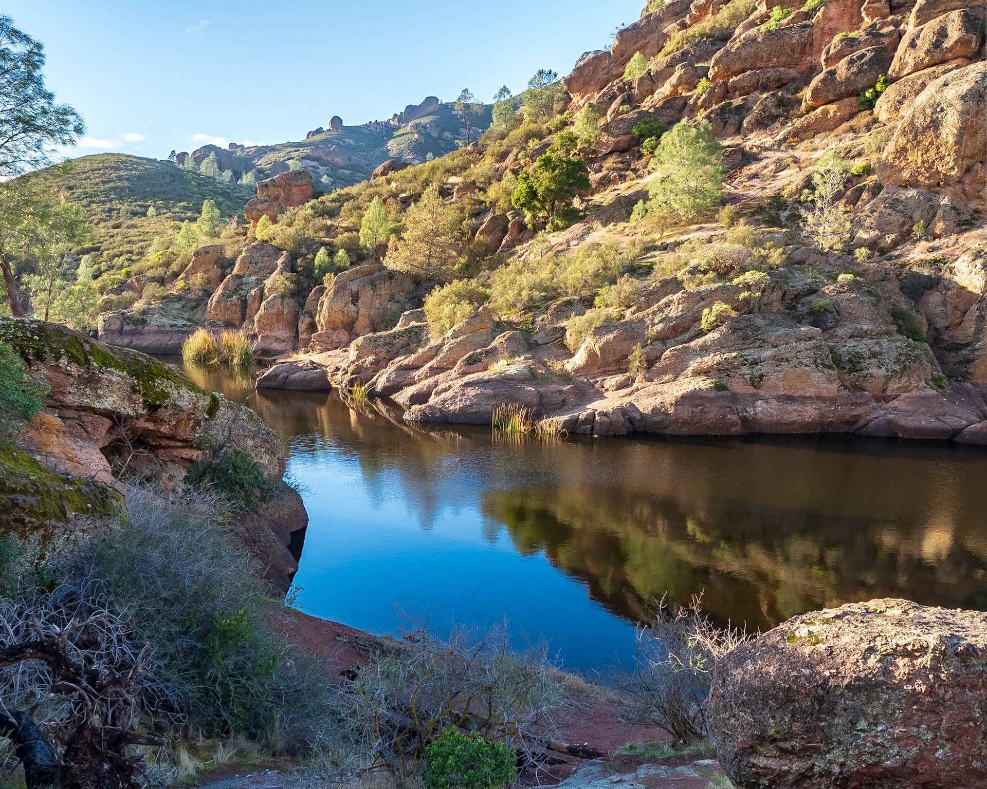 18125102 Late Day Reservoir Blue