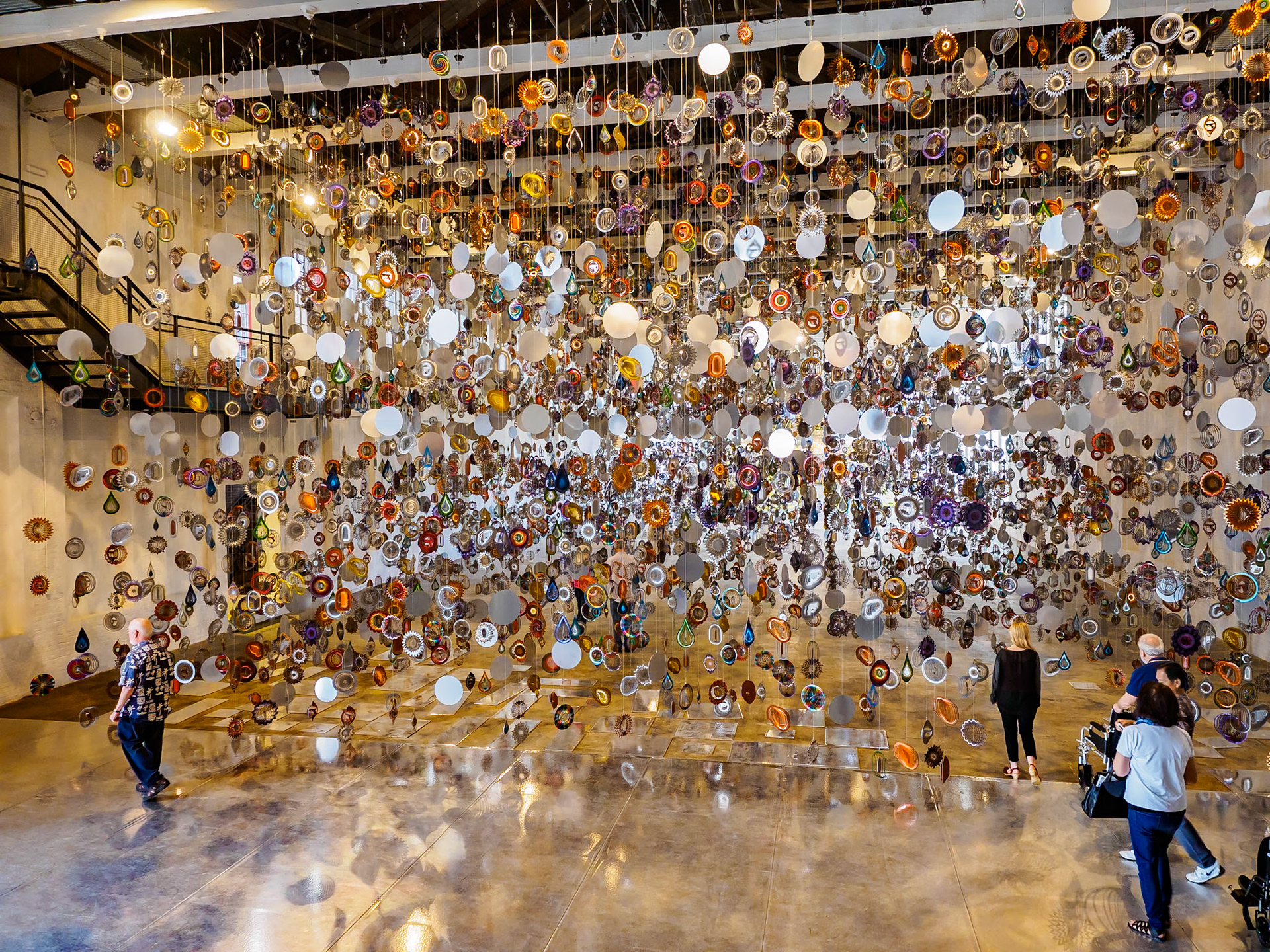 17626031 Hanging Sparkly Stuff Extraordinaire at Mass MoCA