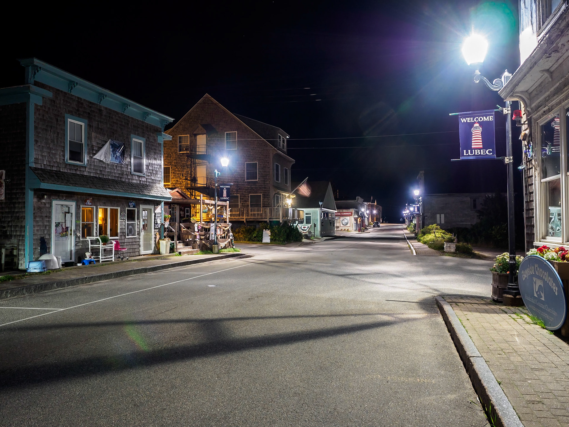 17904259 Lubec At Night