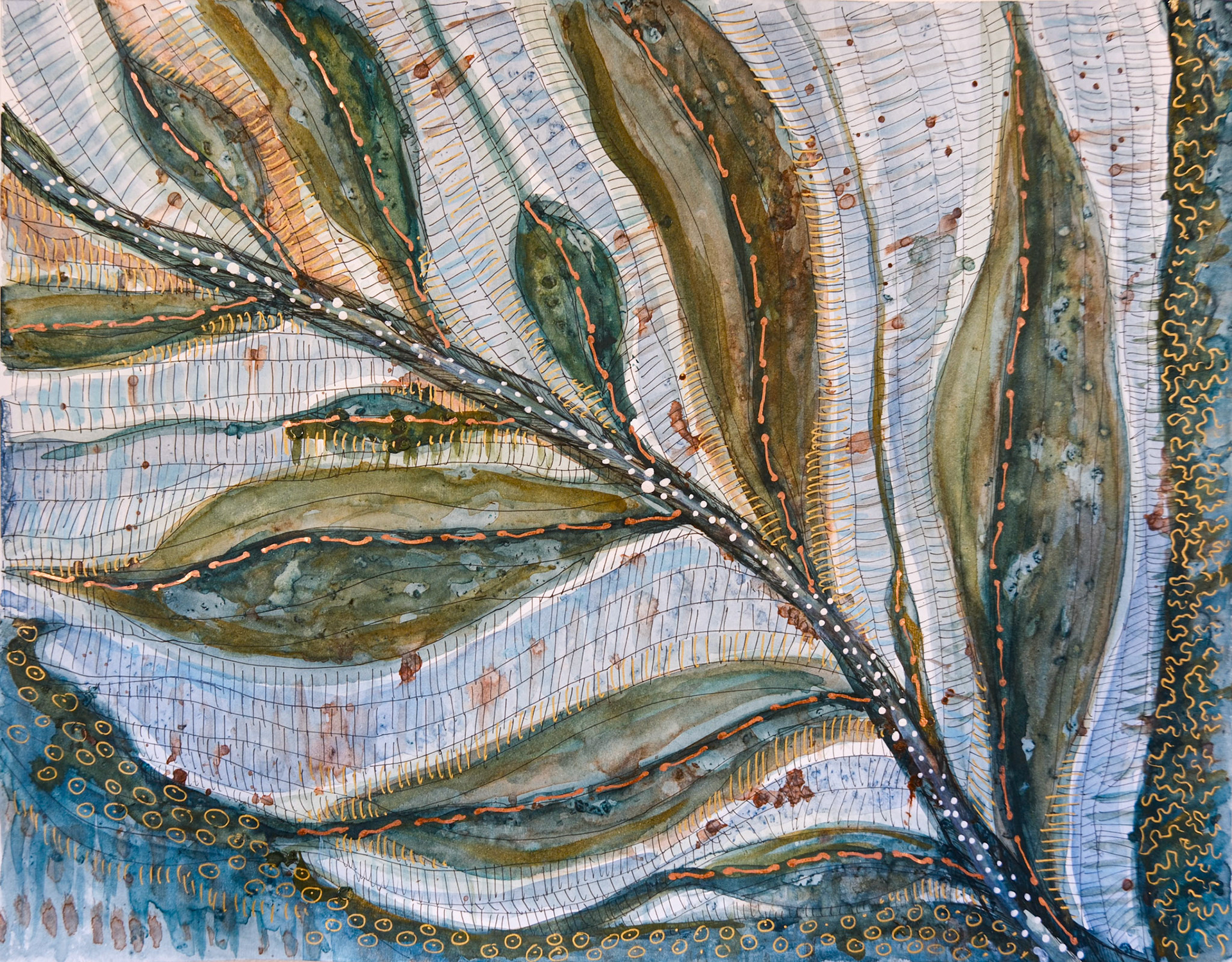 250321 Leaf art ©dag