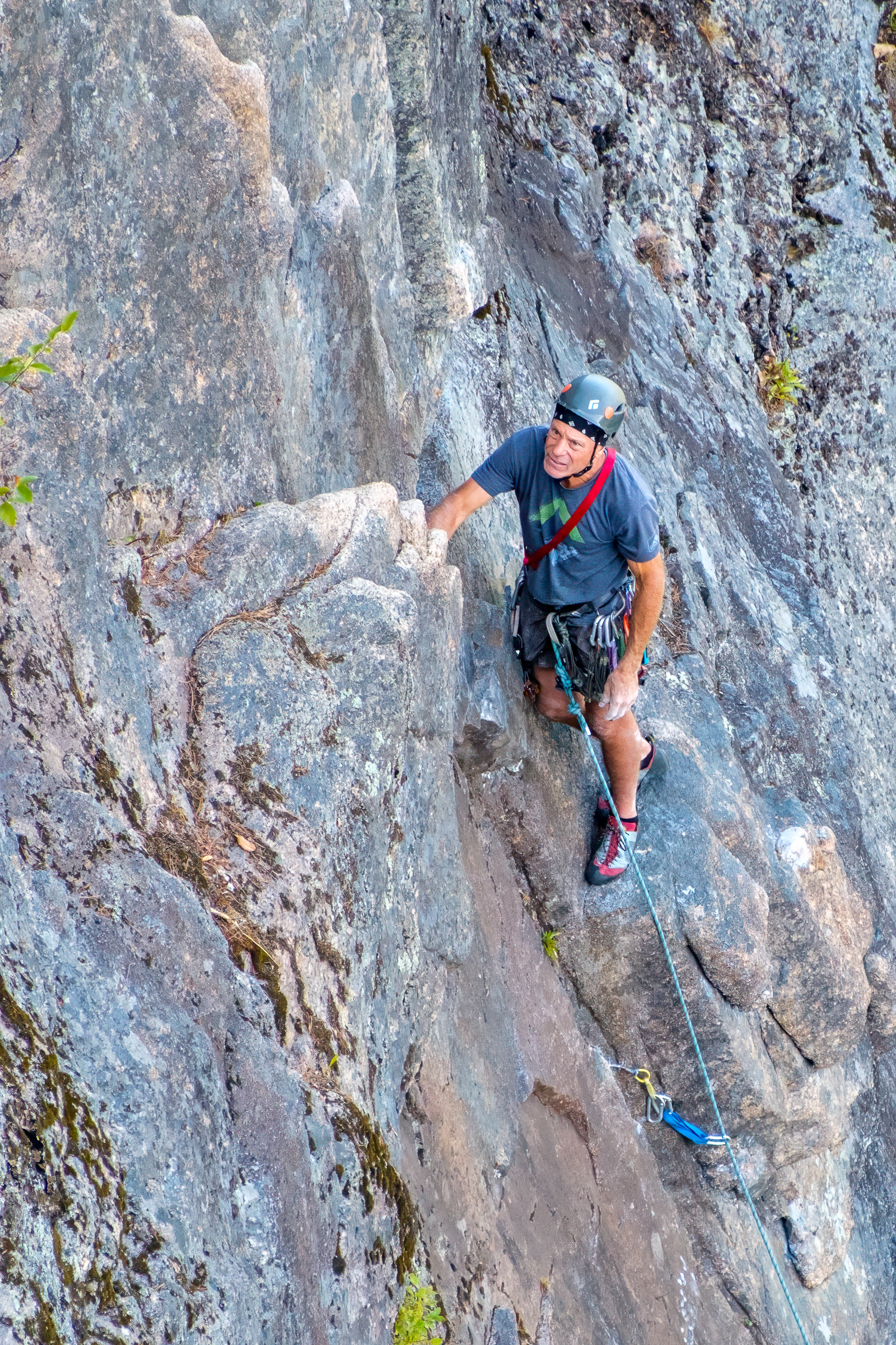 250910-786 Climber Viewed From Top