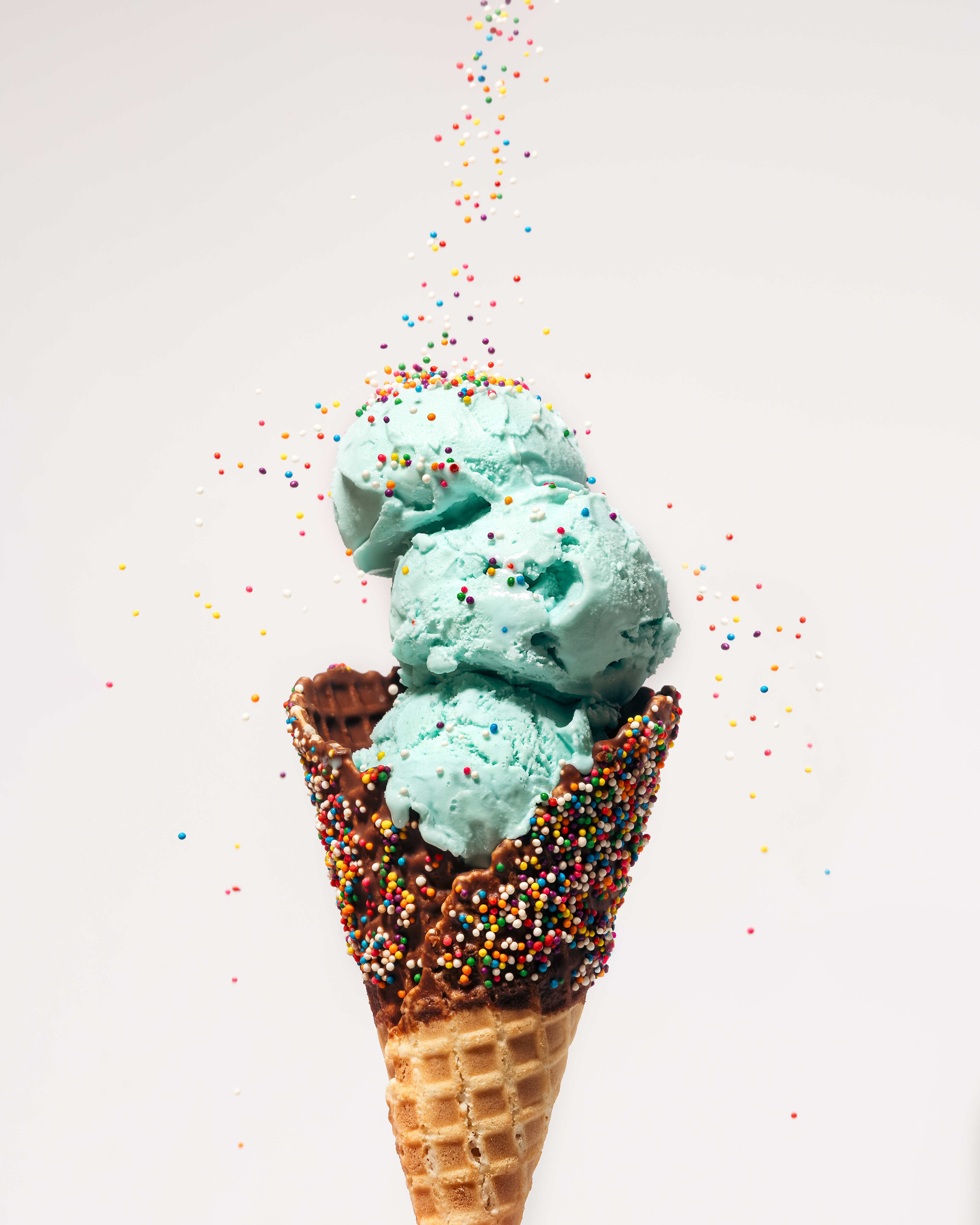 Mardi Gras Ice Cream