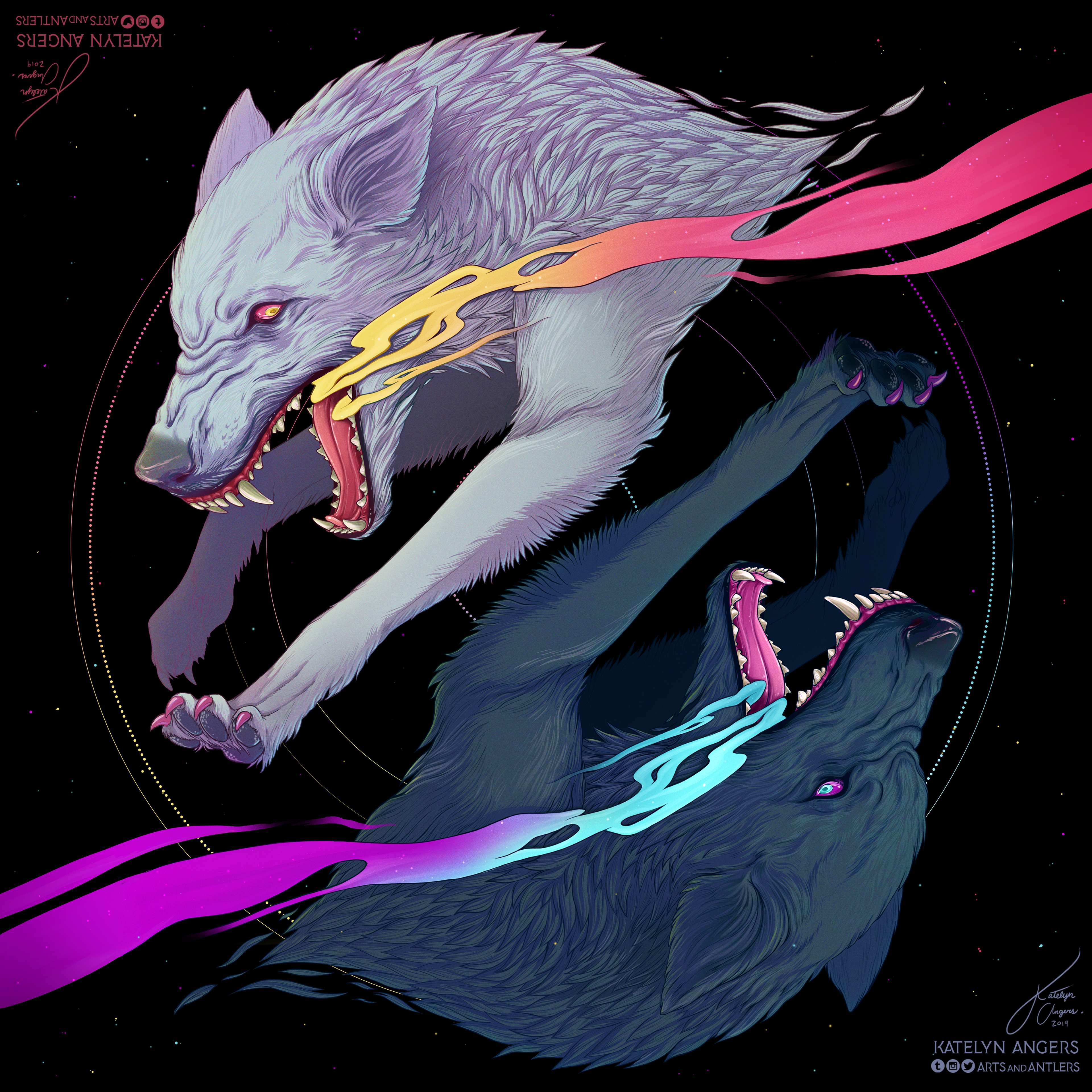 "El Cadejo" Digital Illustration