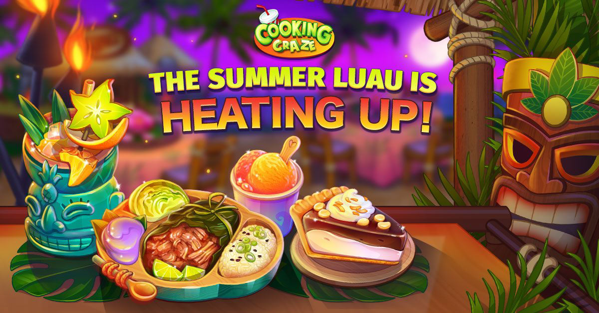 Cooking Craze Social Asset  (Big Fish Games). Paint-over and arrangement of in-game assets