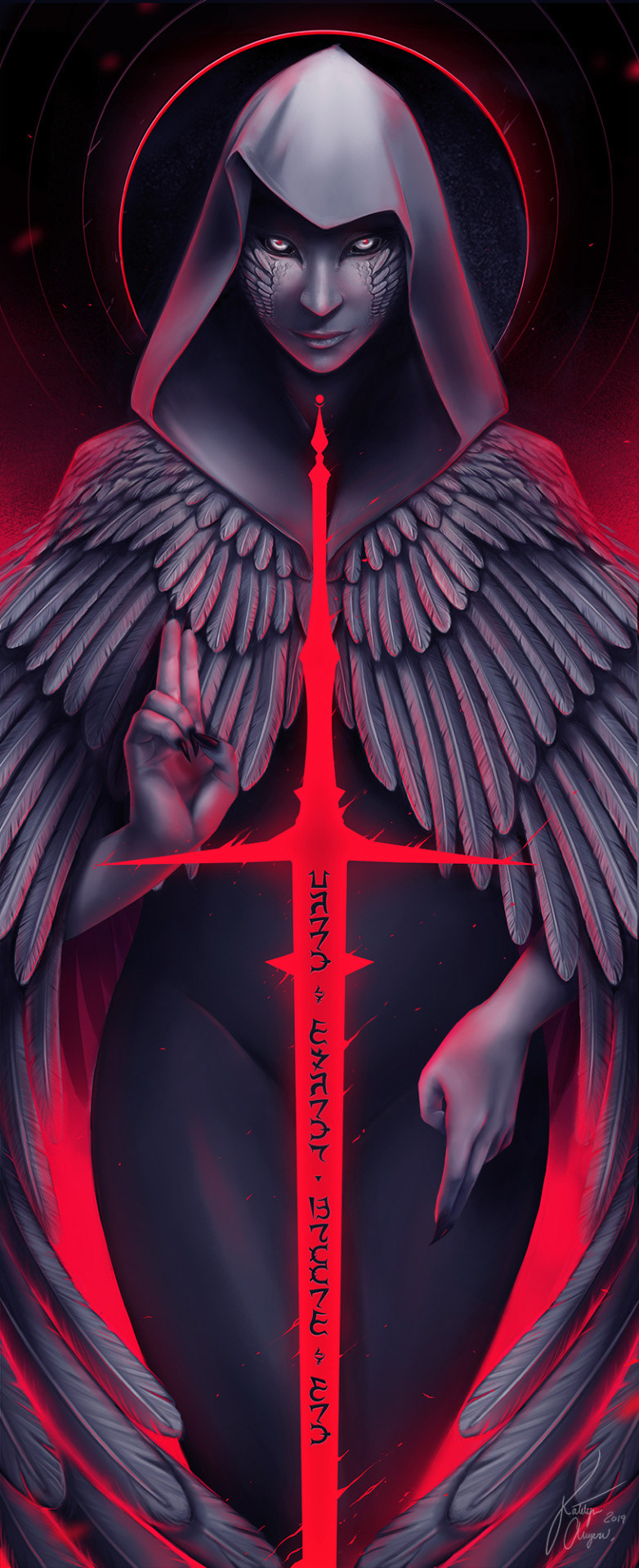 "The Raveness" Digital Illustration