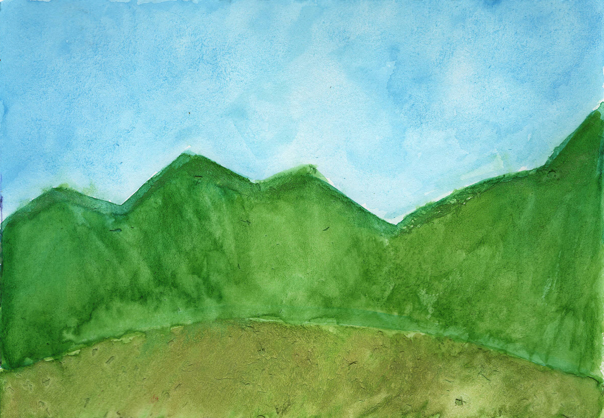 Watercolor on paper, 2025 8"x6"