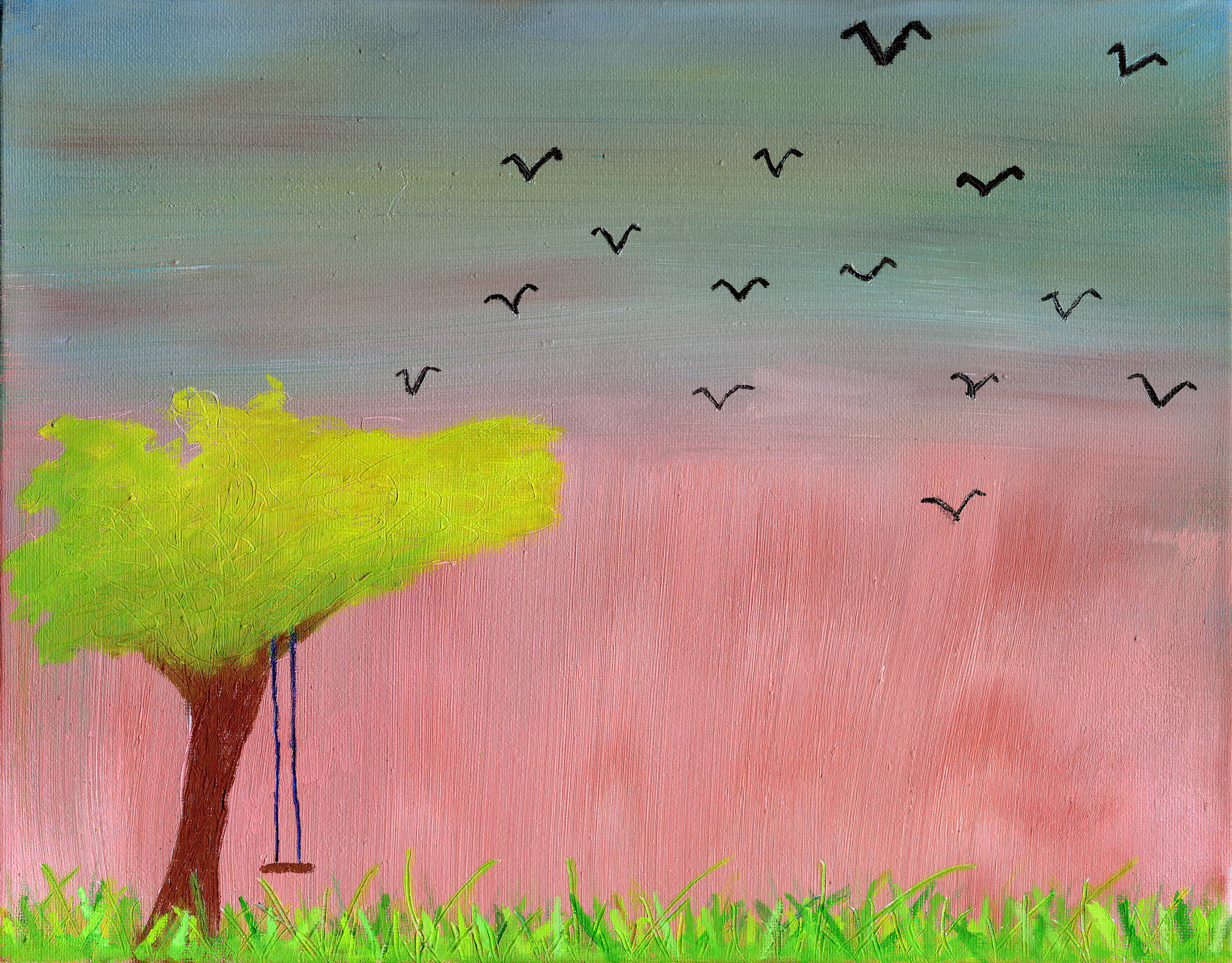 Oil on canvas, 2025 14"x11"