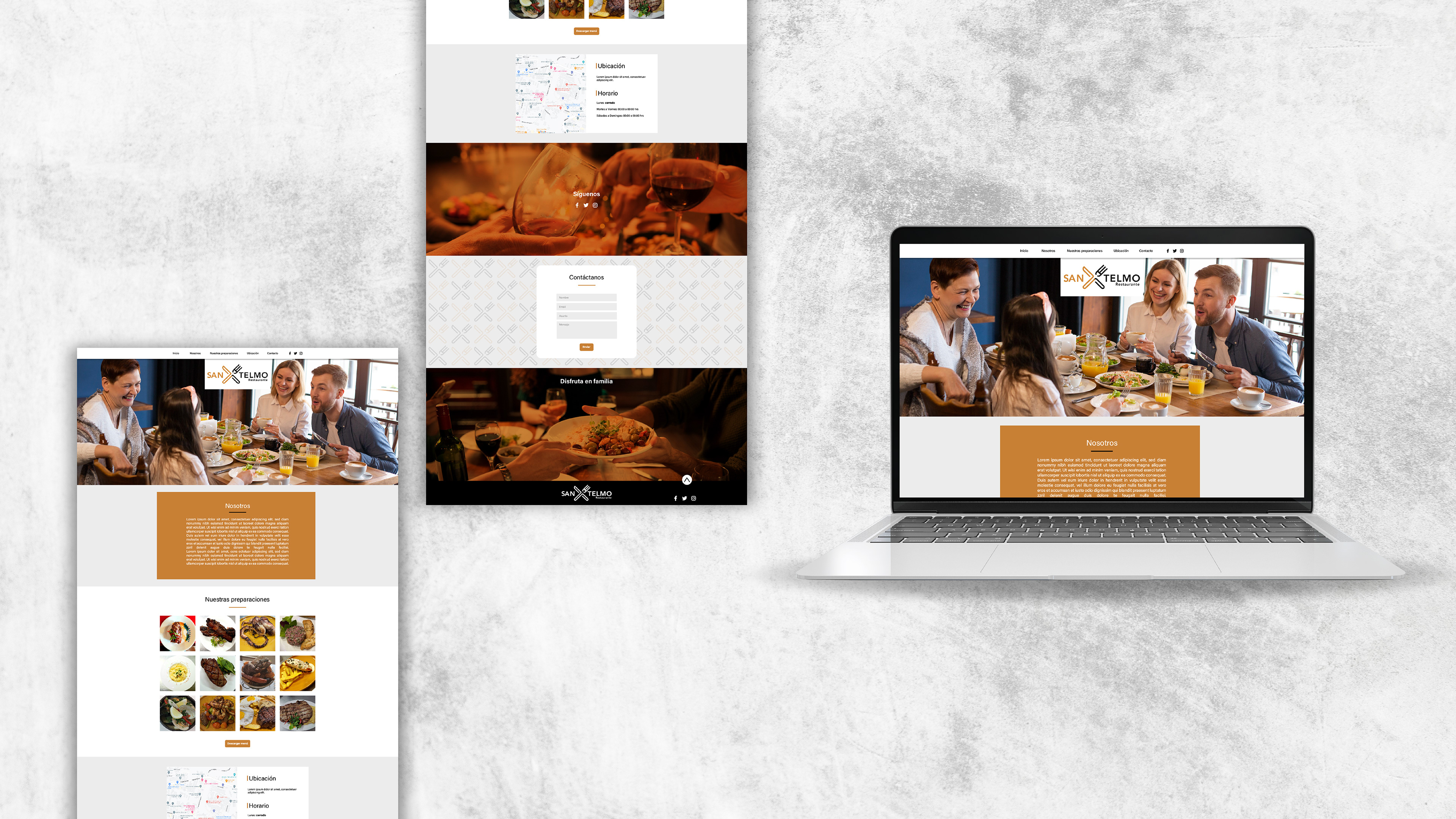 Diseño web para San Telmo