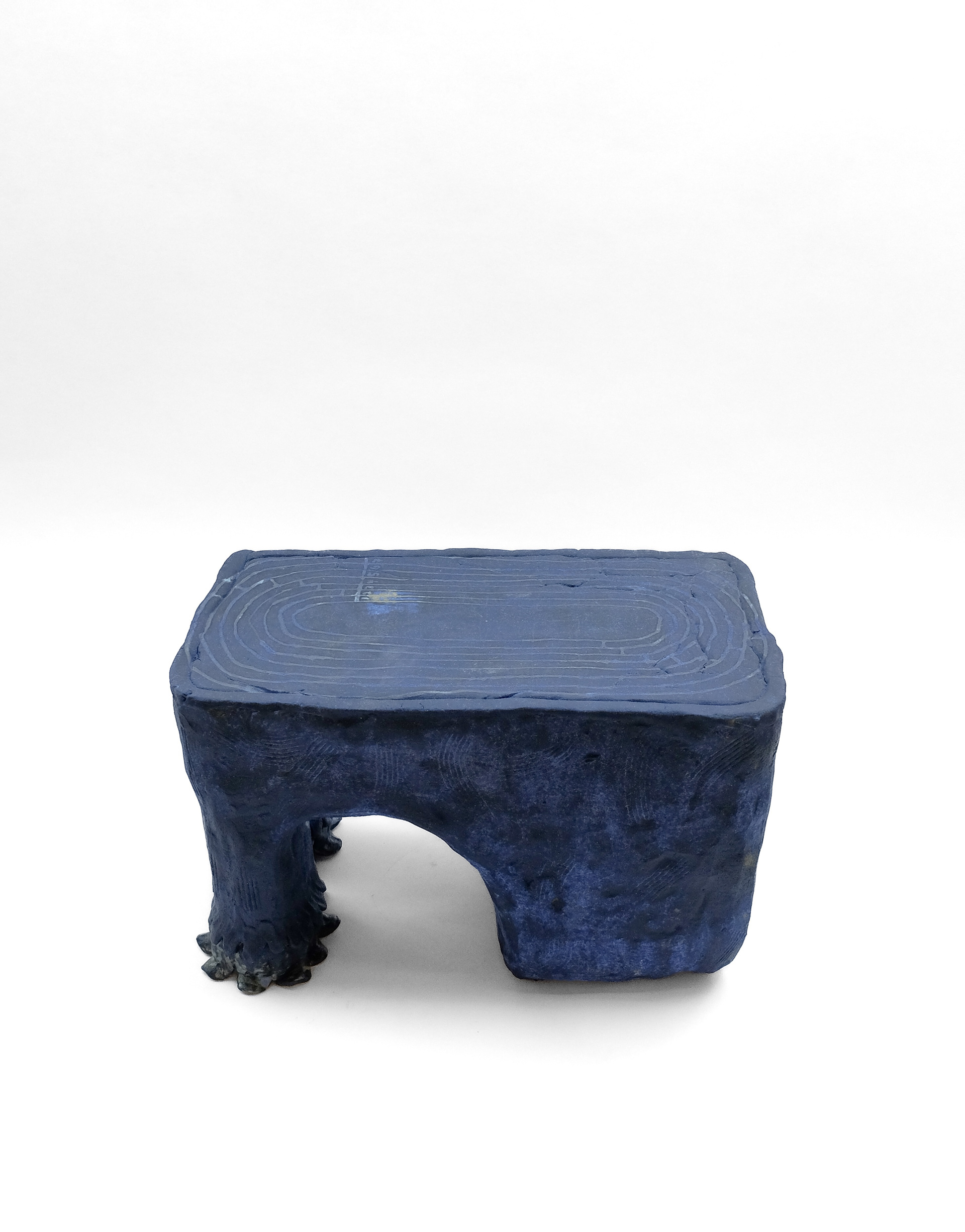 On Track, 2025, 18”x10.5”x11”, stoneware, glaze.