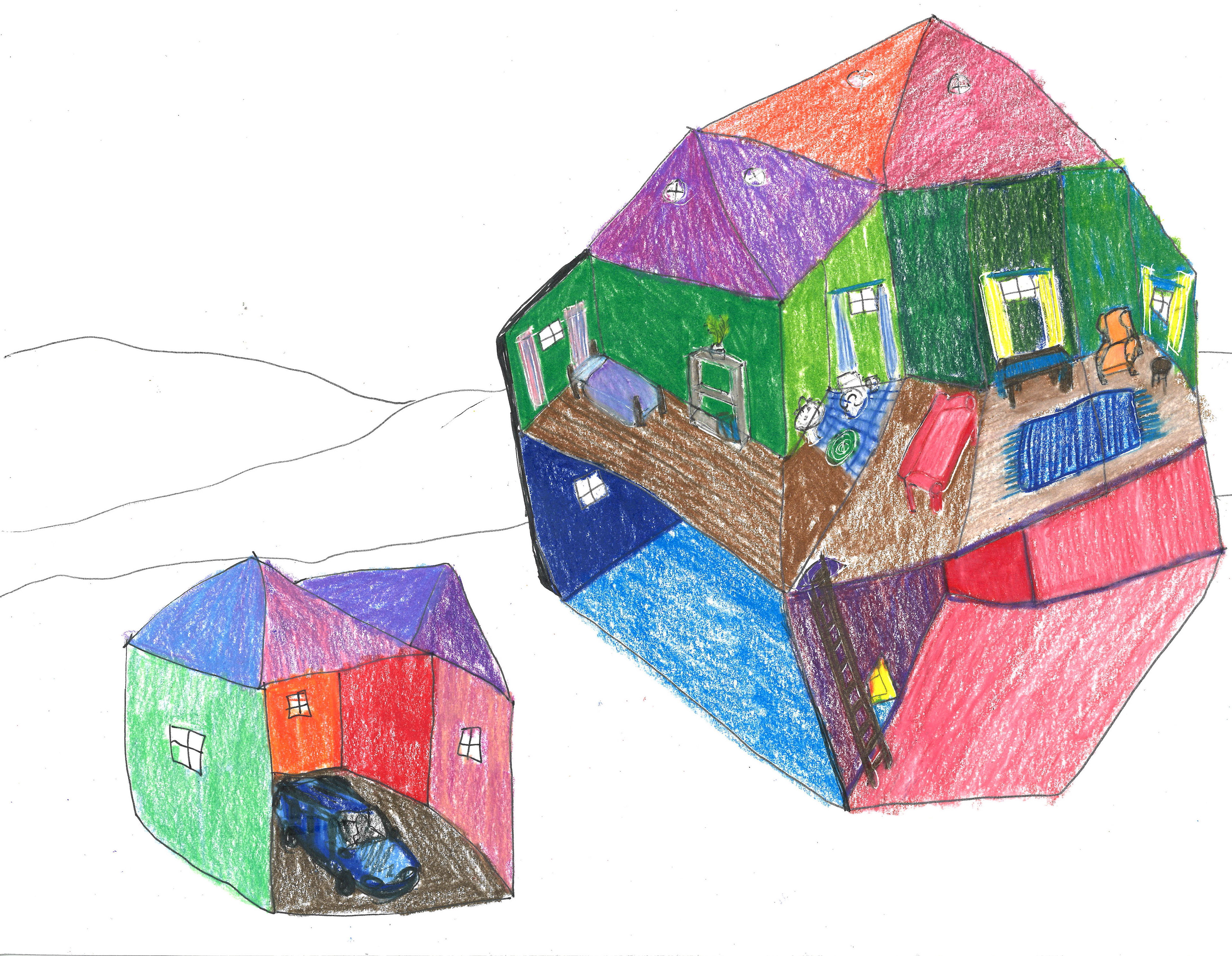 new house, 2020