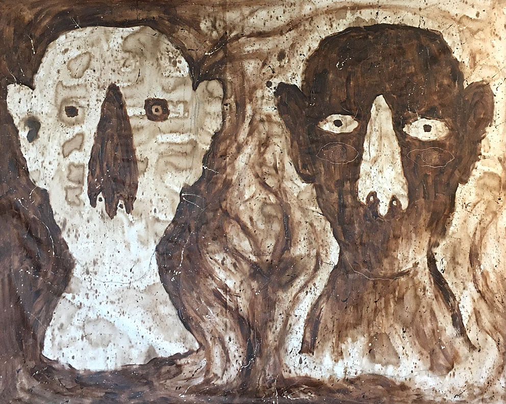 "Two lost souls", 200*250 cm