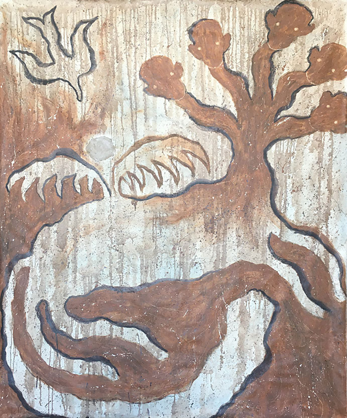 "El arbol de las almas 2", 200*160 cm