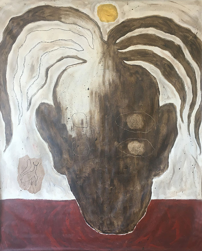"I'm a ray of the sun", 200*160 cm