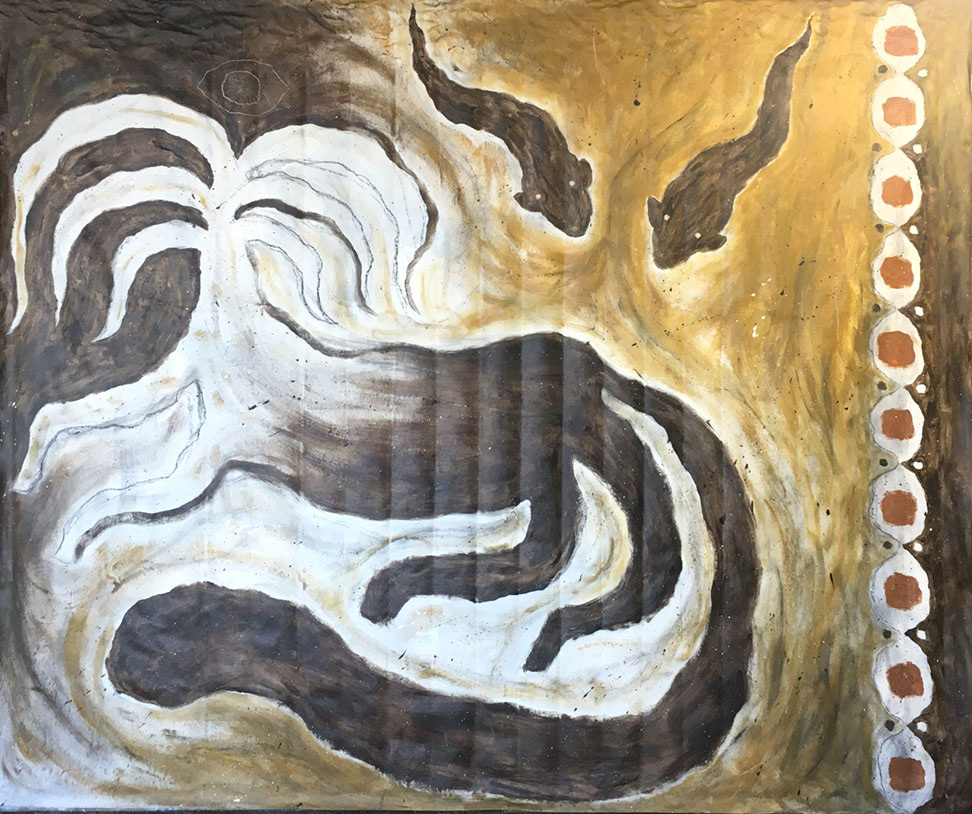 "L'origine", 200*250 cm