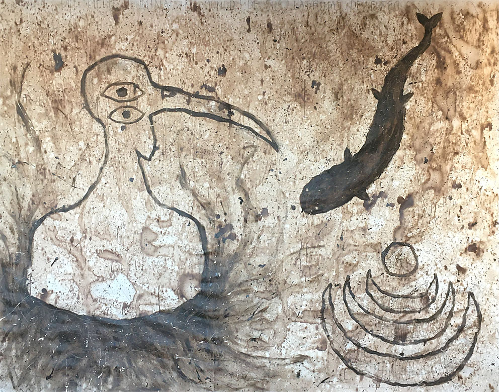 "Le souffle des cieux", 200*250 cm