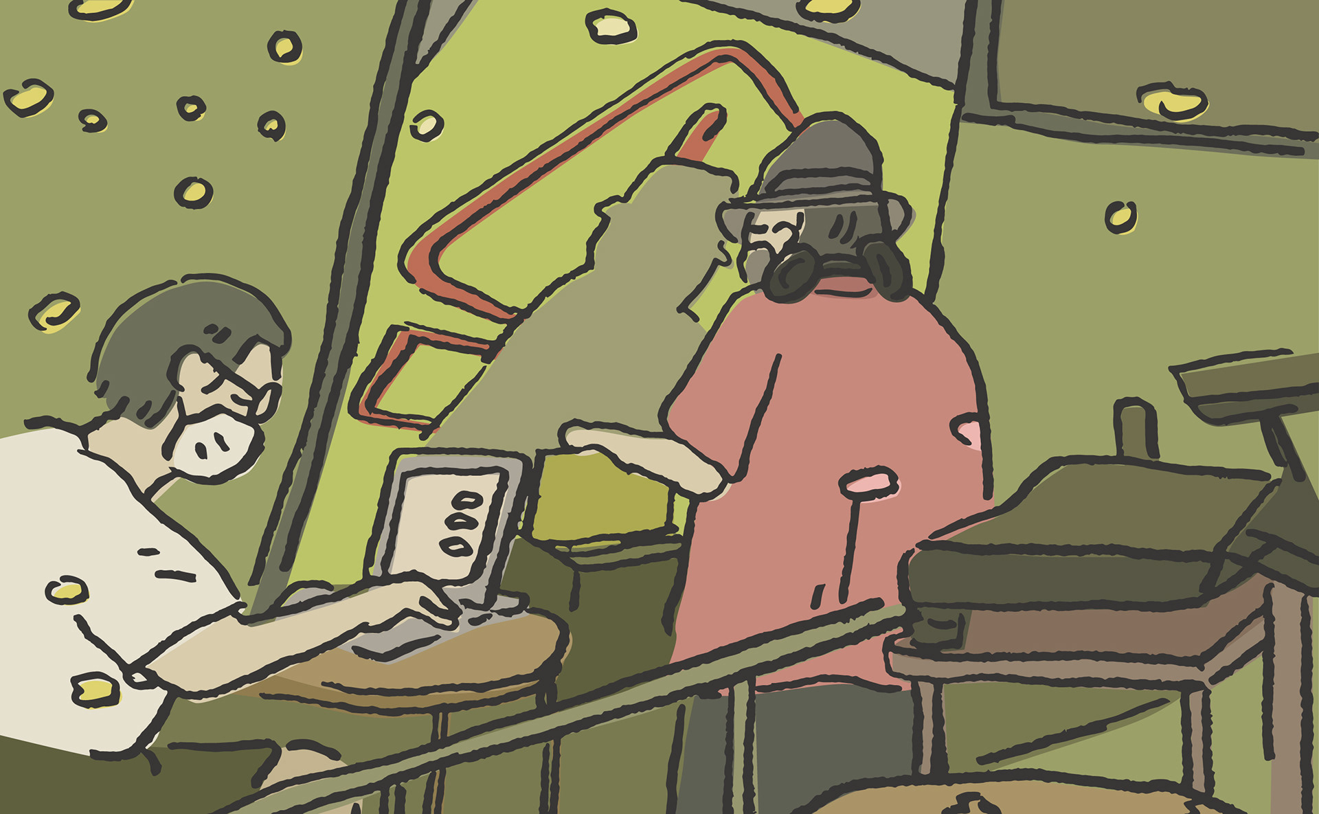 もっと身近なクラブカルチャーvol.5 アイキャッチ・記事内のイラストを作成しました。