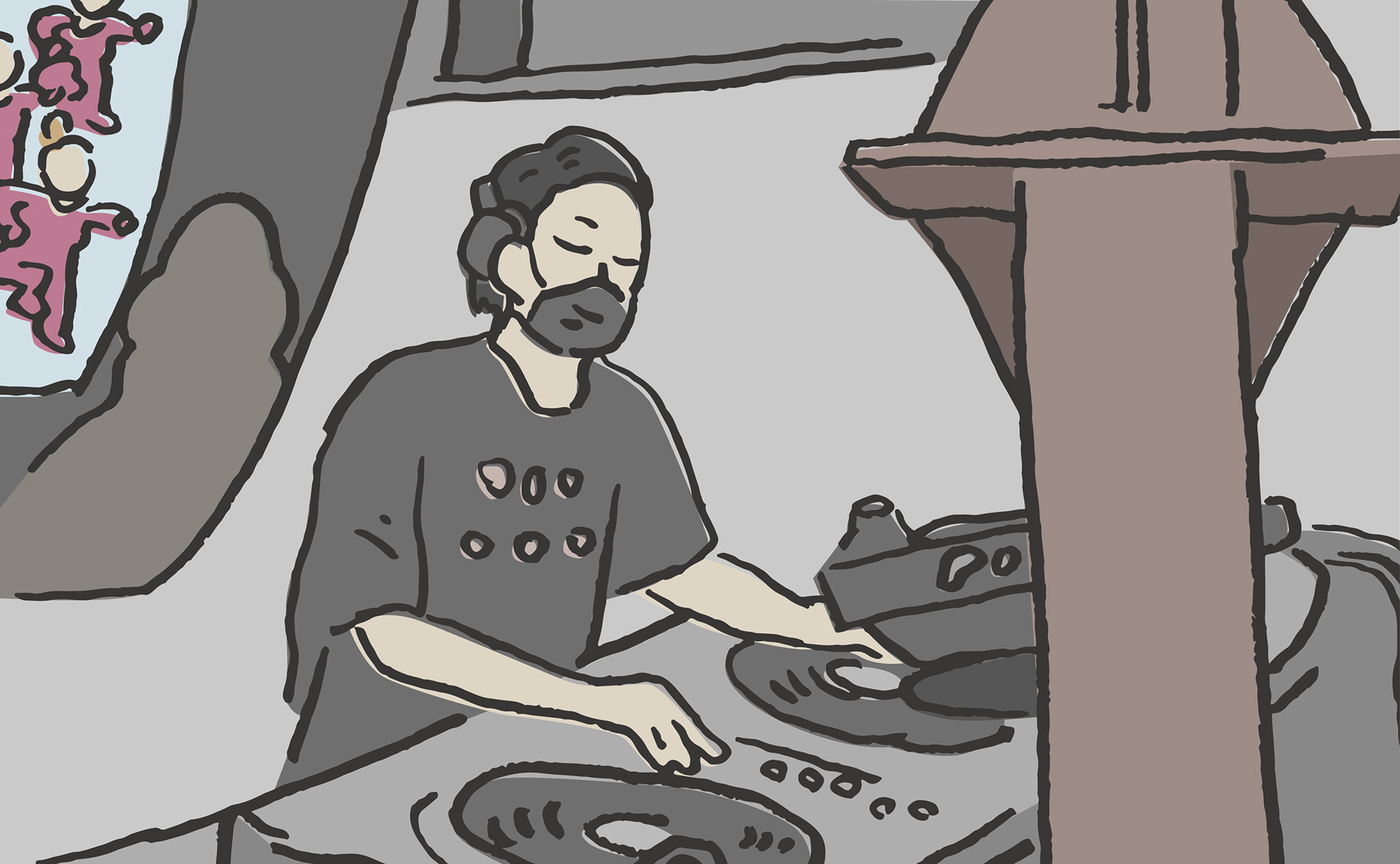 もっと身近なクラブカルチャーvol.5 アイキャッチ・記事内のイラストを作成しました。