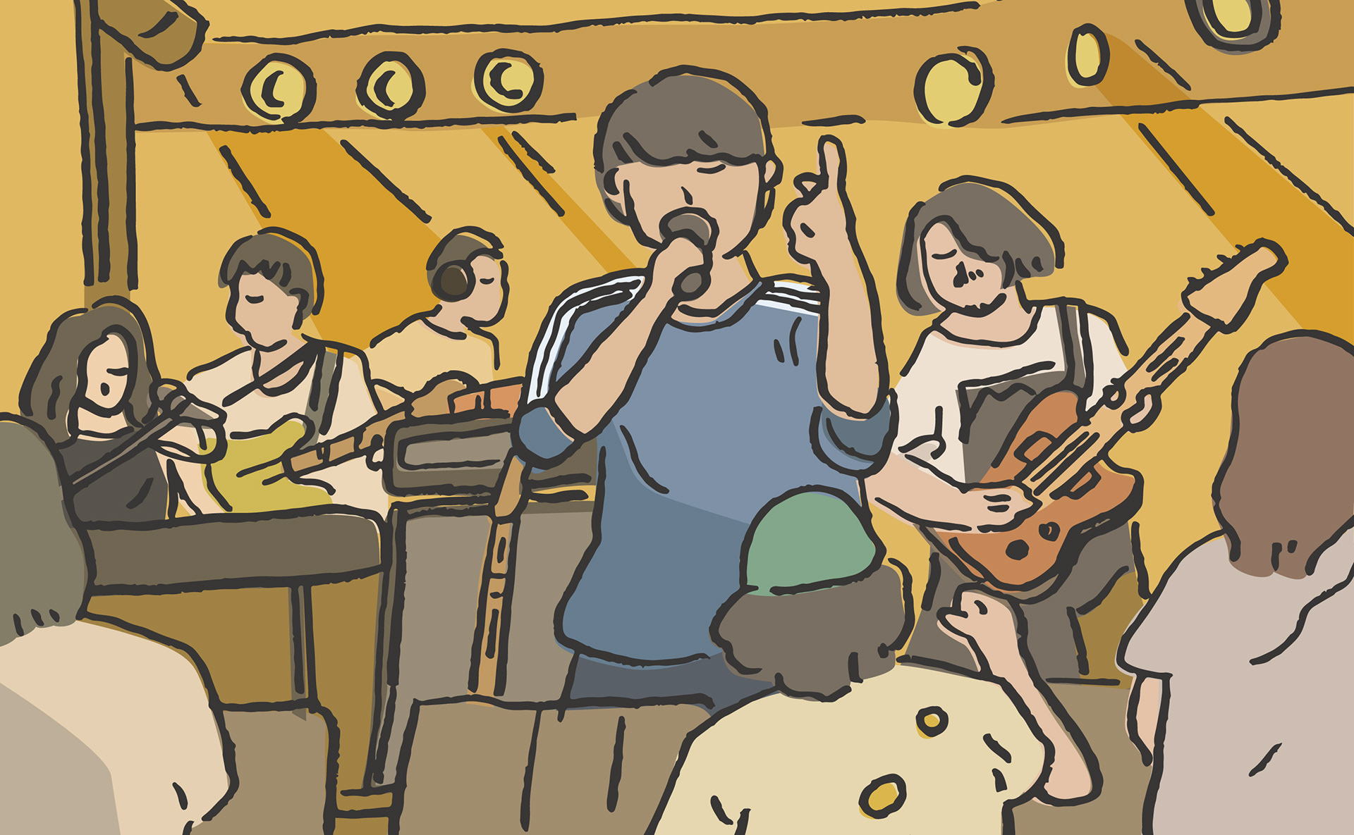 もっと身近なクラブカルチャーvol.5 アイキャッチ・記事内のイラストを作成しました。