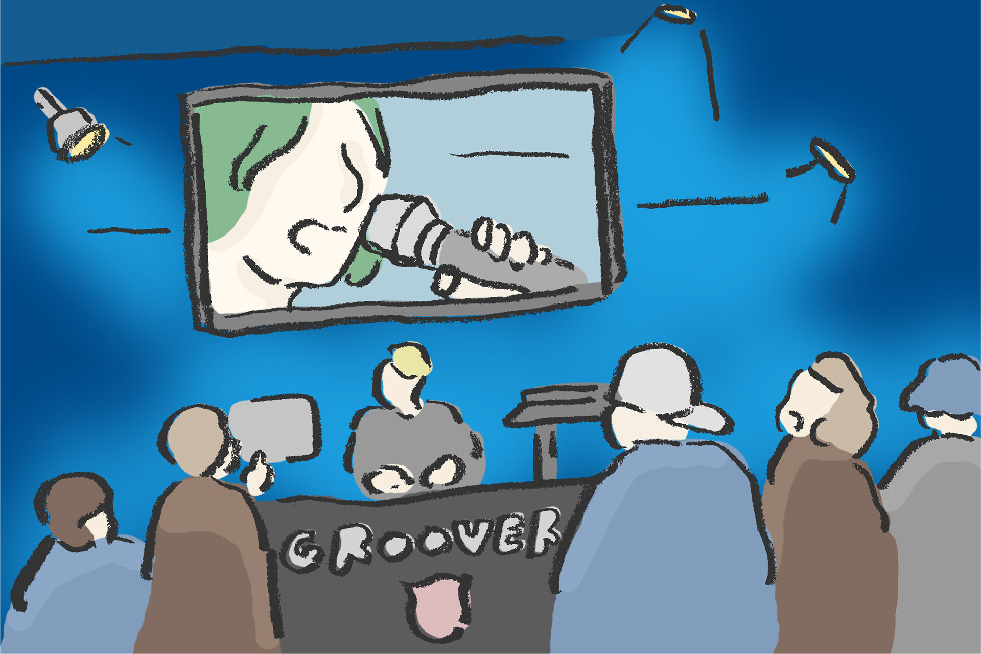 もっと身近なクラブカルチャーvol.1 記事内イラスト