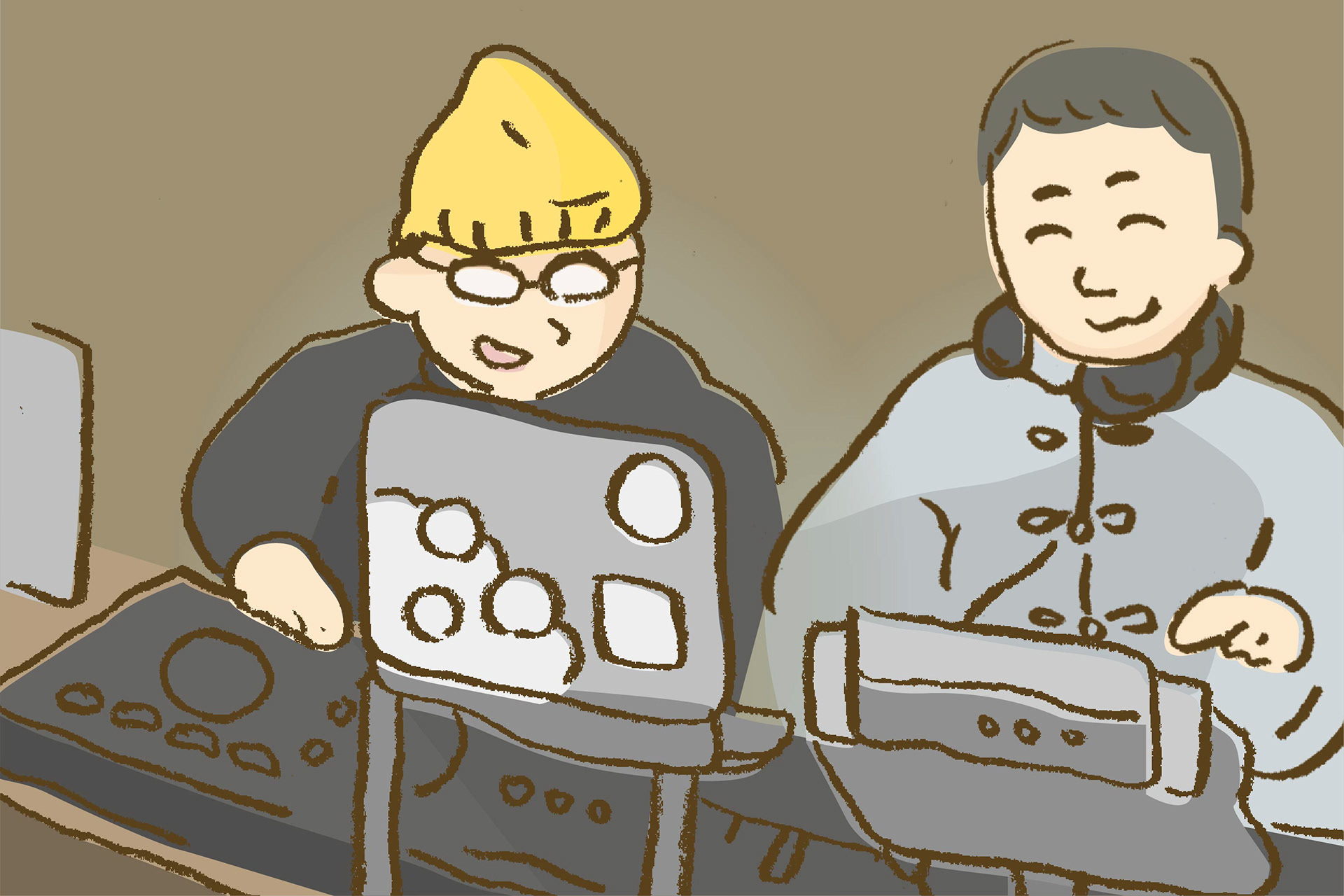 もっと身近なクラブカルチャーvol.2 記事内イラスト