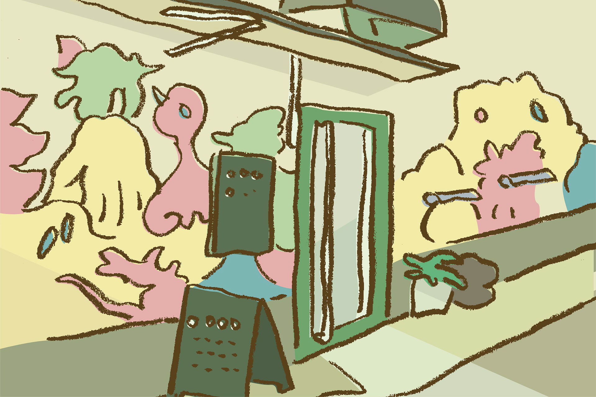 もっと身近なクラブカルチャーvol.2 記事内イラスト