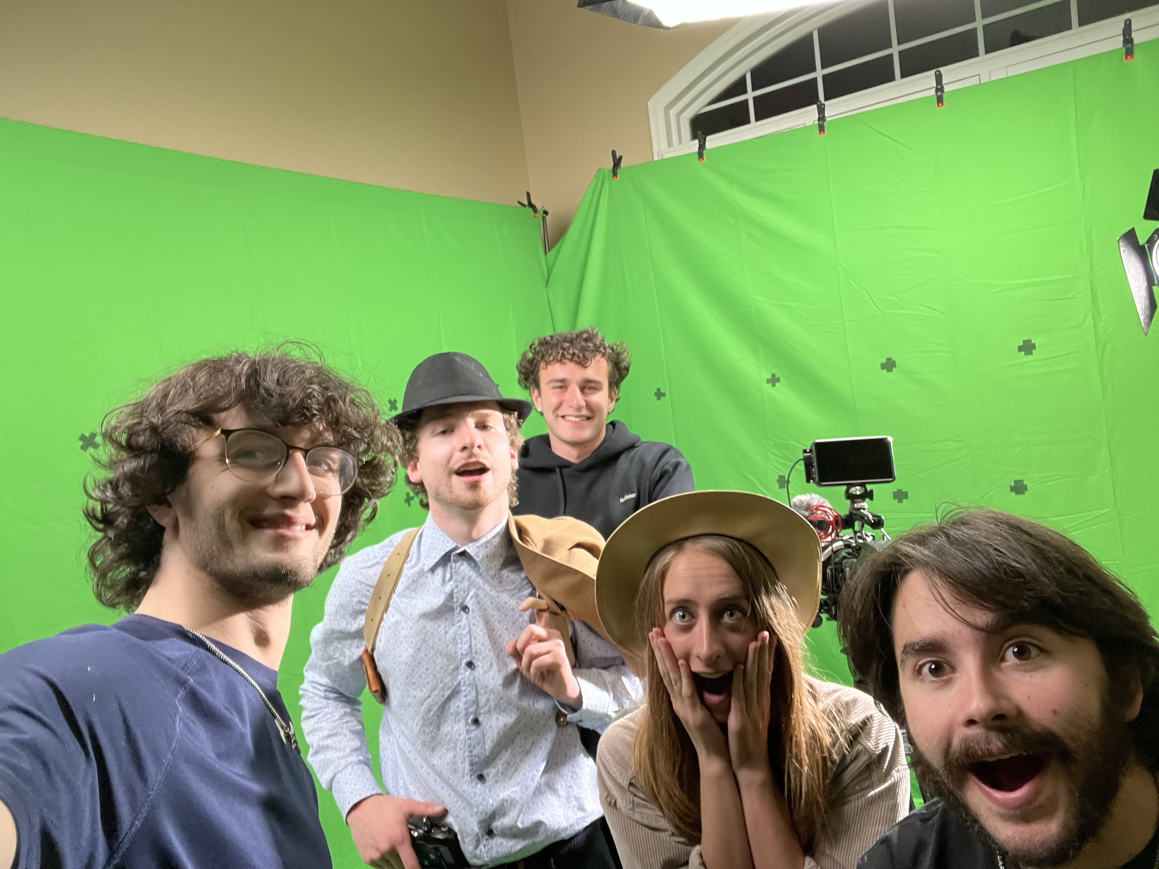 On the set of "The Pit" - BFA Film