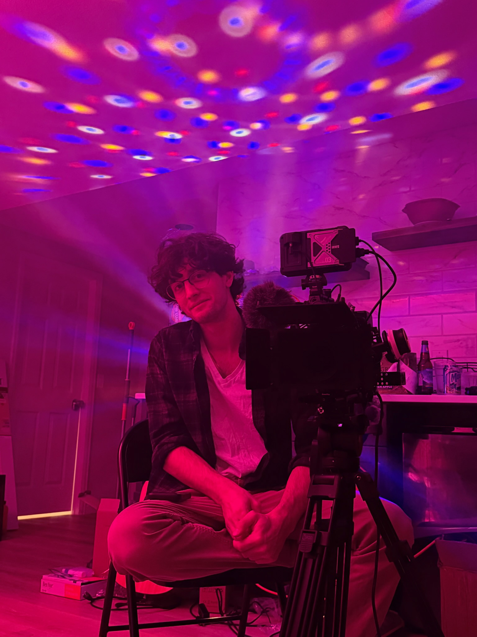 On the set of "The Midnight After Prom" - Feature in Production