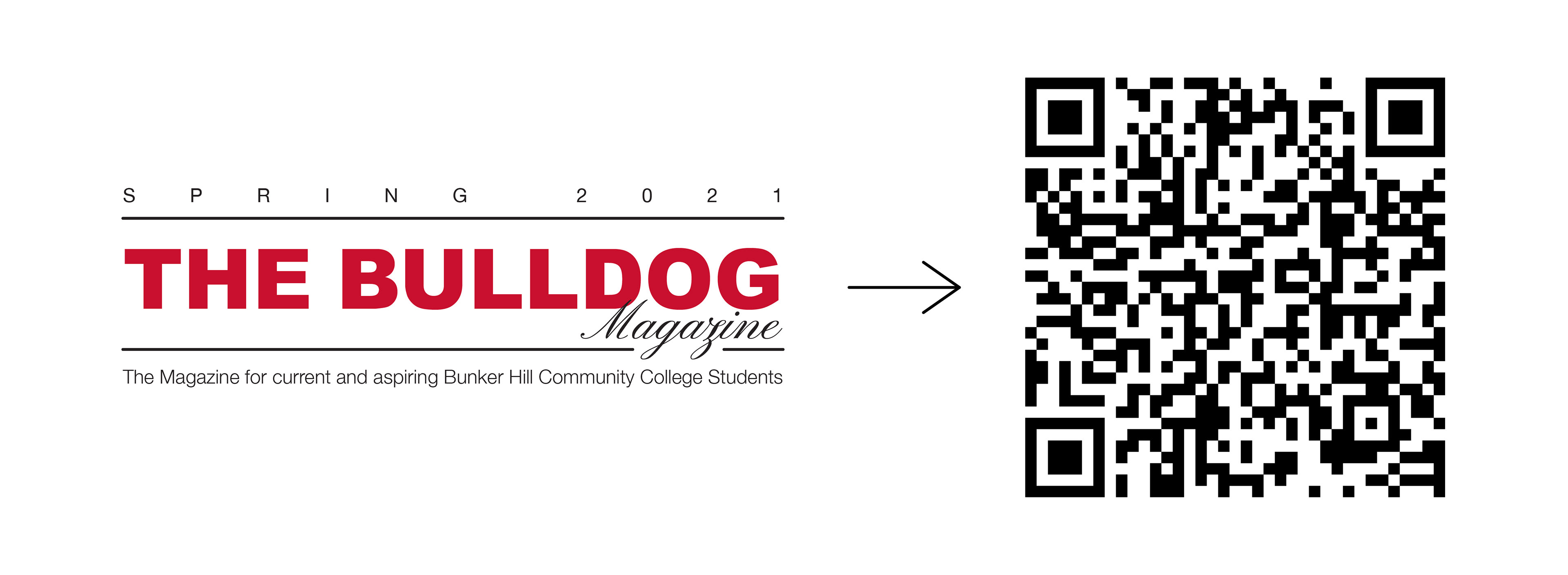 Please use the QR Code to view the pages of The Bulldog Magazine using Issuu.com