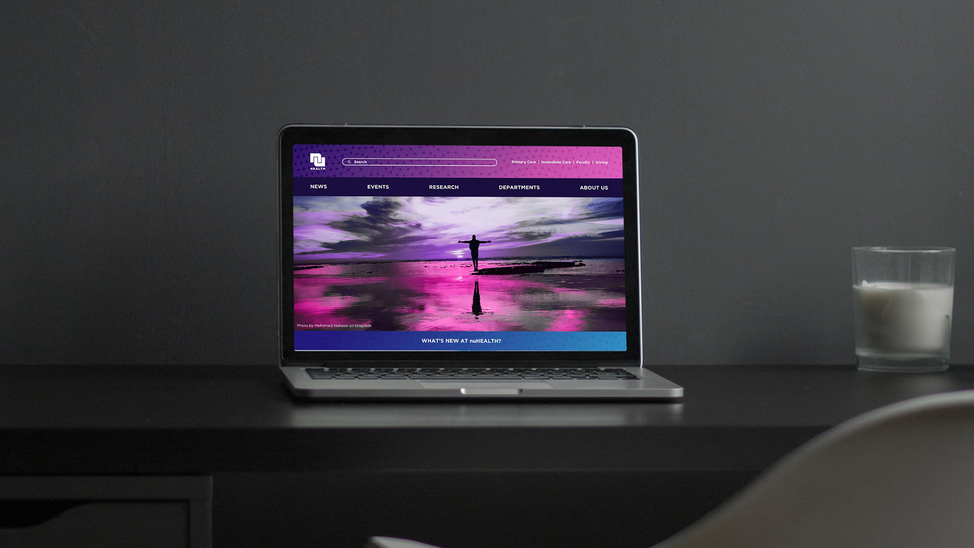 nuHEALTH Website Landing Page