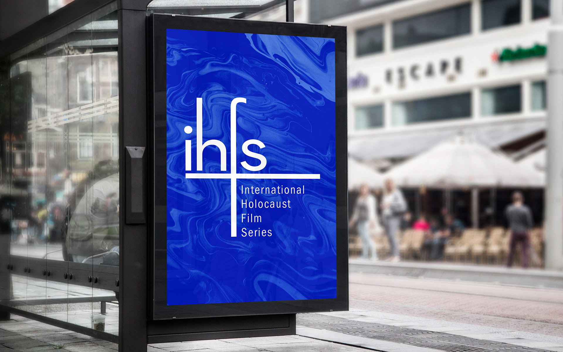 IHFS Bus Stop Advertisement