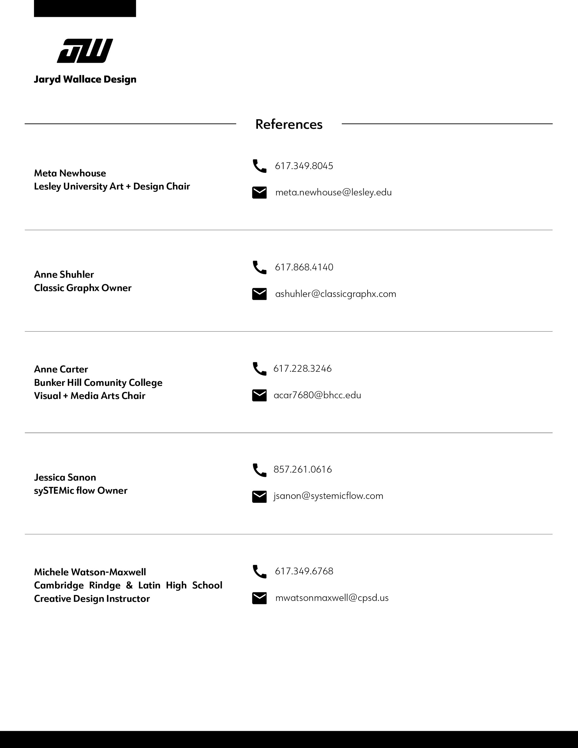 Jaryd Wallace Résumé Page 4
