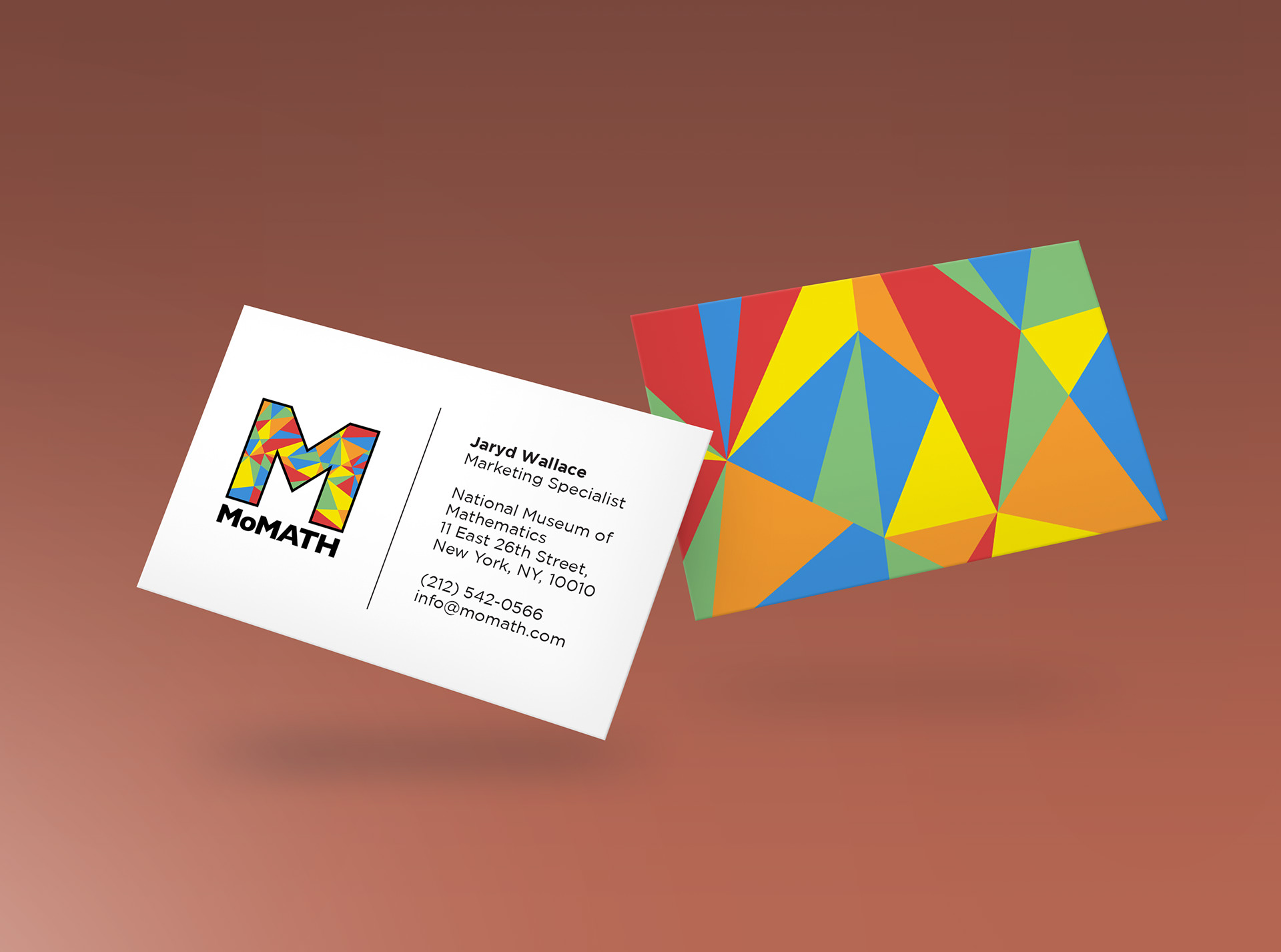 MoMATH Business Card