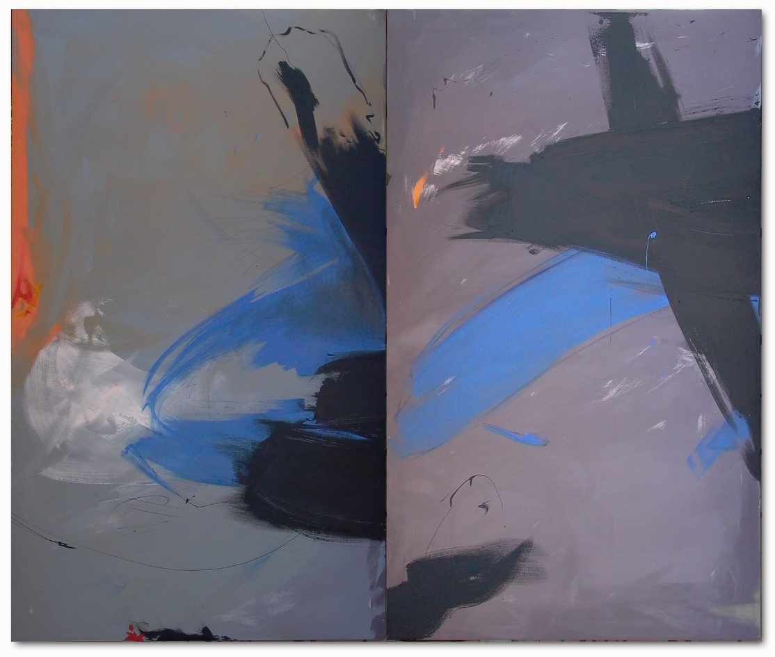 Move. Acrylics on canvas. 2,2 x 2,5 m. 2002.