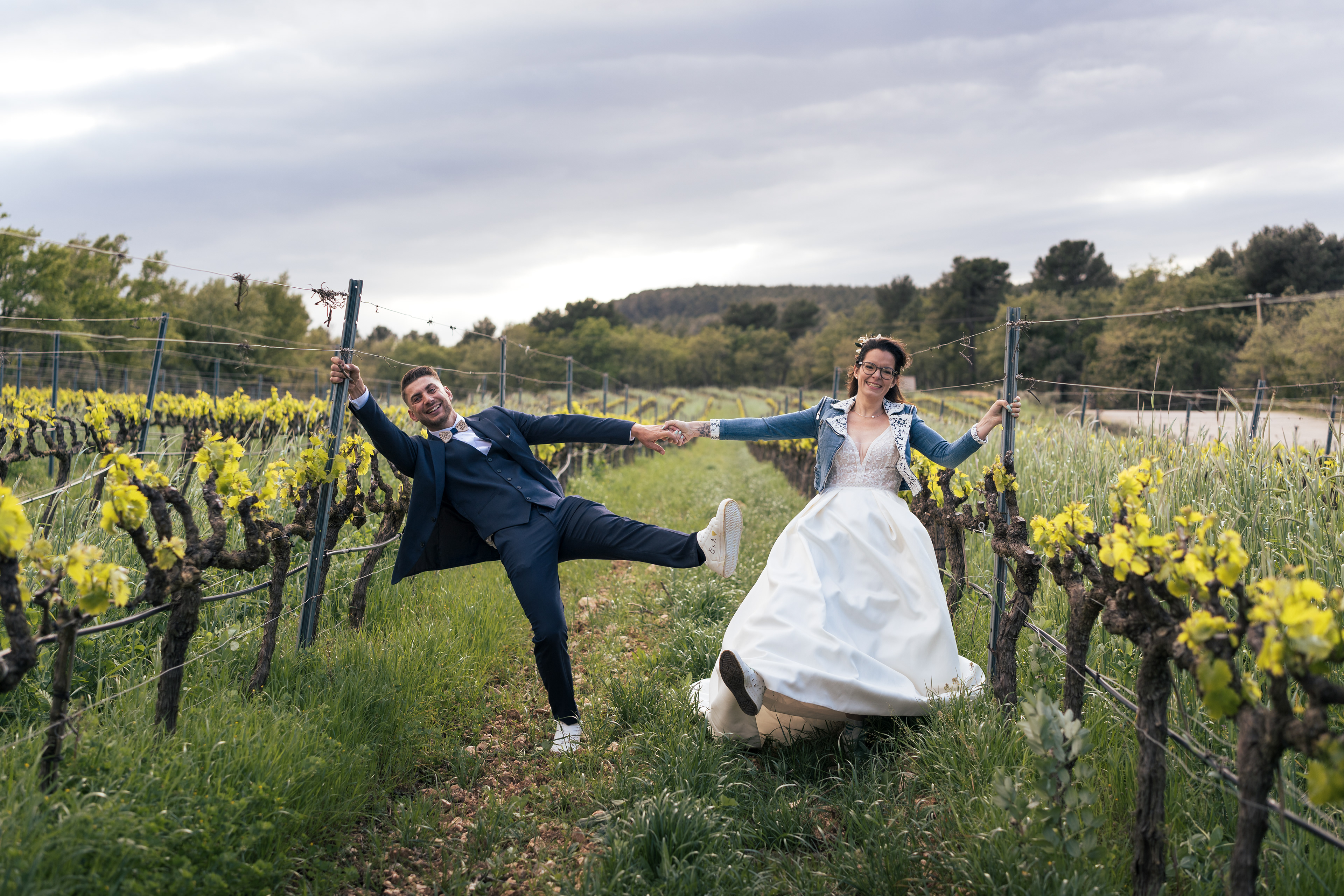 Mariage dans les vignes de la Provence