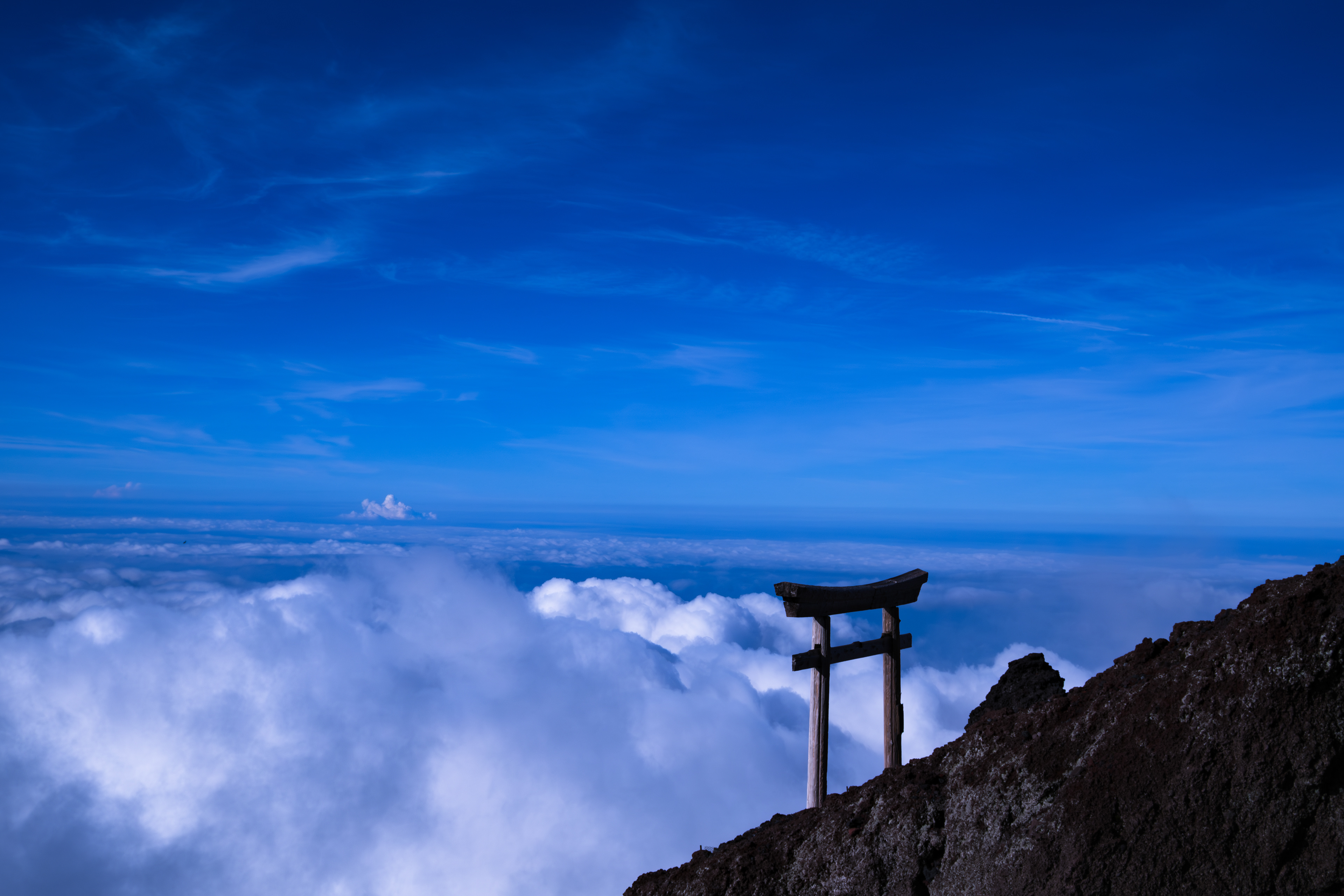 富士山の雲海