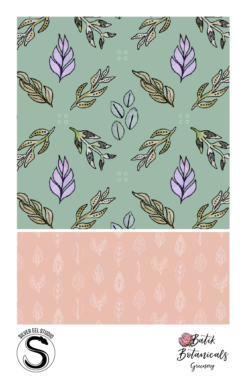 Batik Botanicals: Greenery